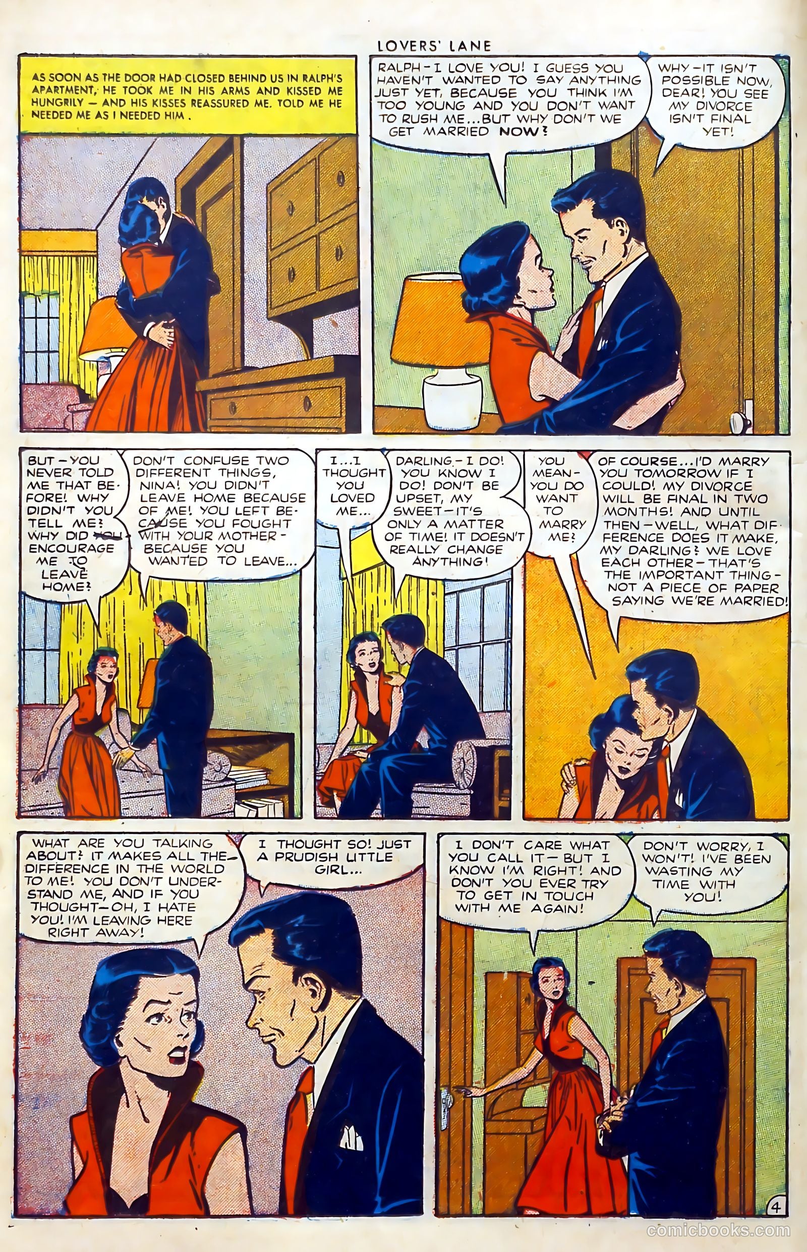 Lovers' Lane #26 (1952) — page 14 of 37