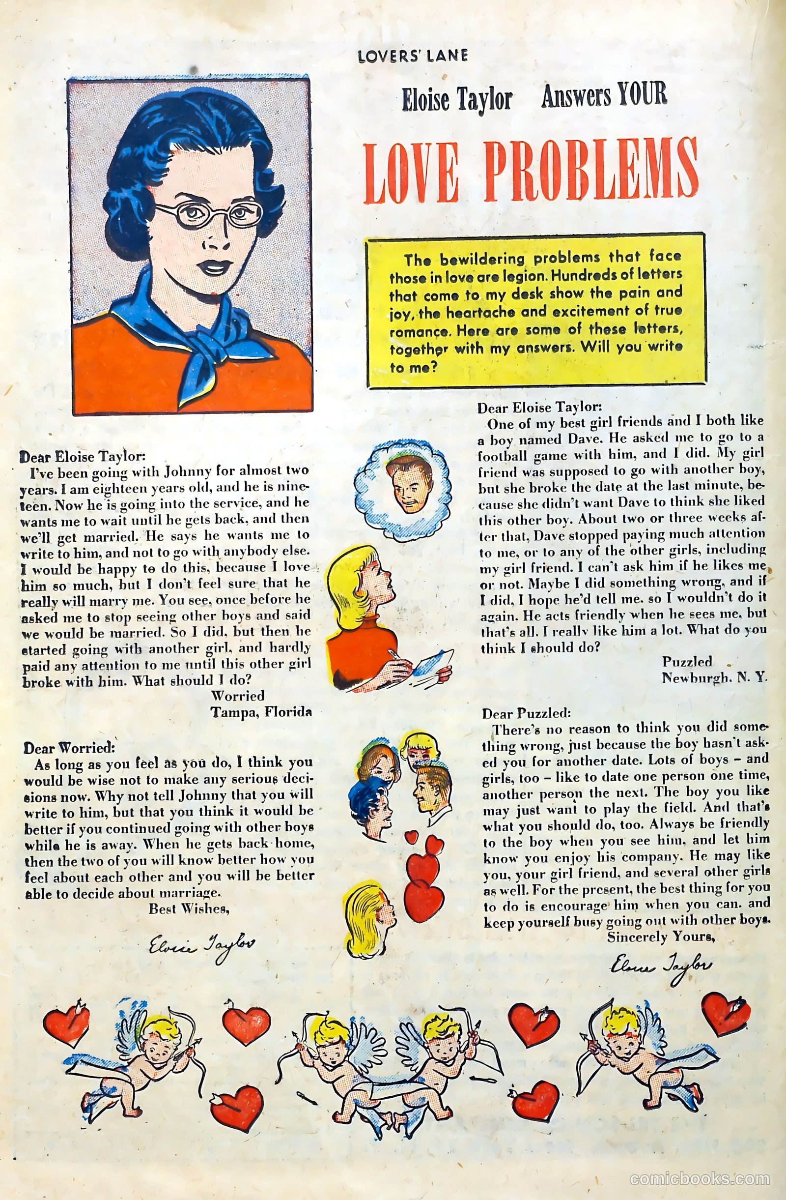 Lovers' Lane #26 (1952) — page 18 of 37