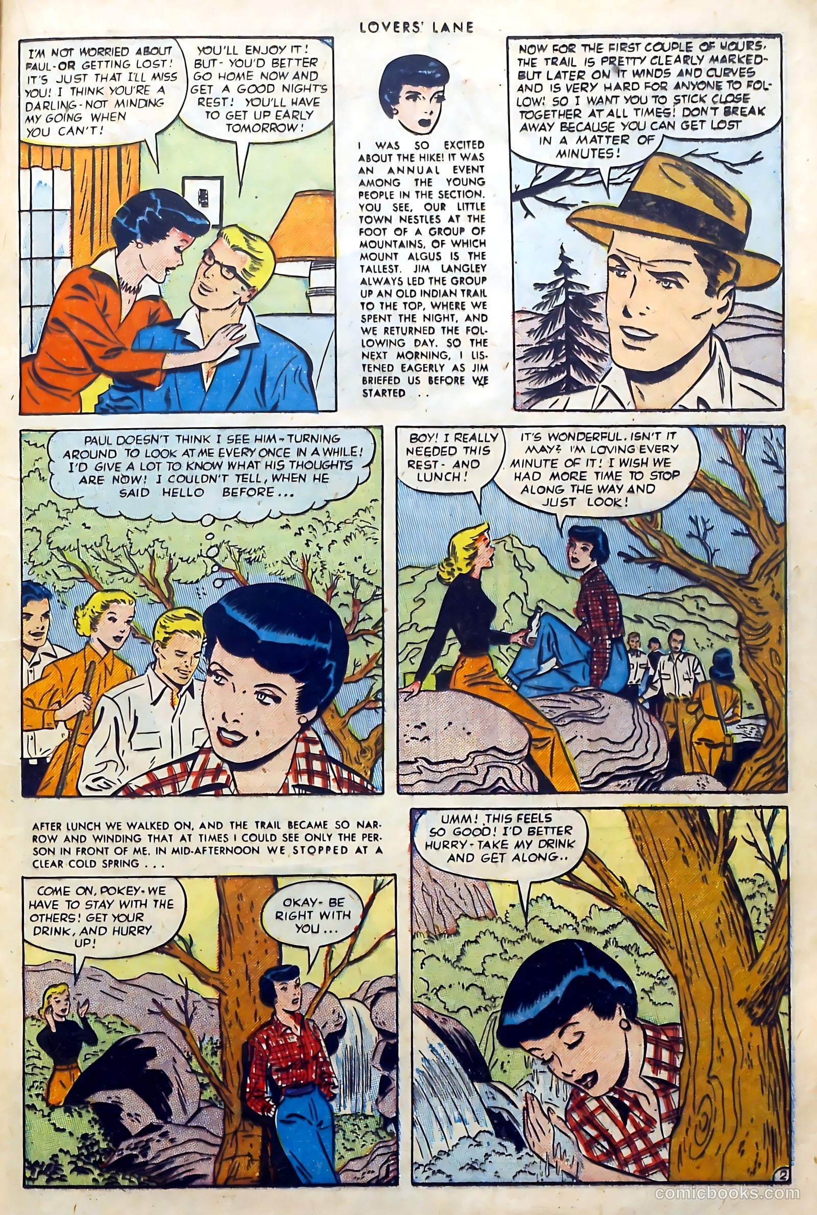 Lovers' Lane #26 (1952) — page 21 of 37