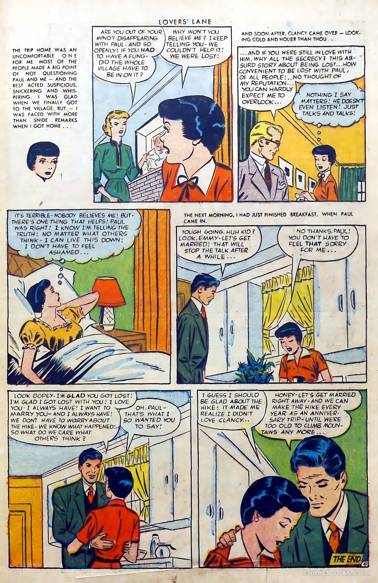 Lovers' Lane #26 (1952) — page 25 of 37