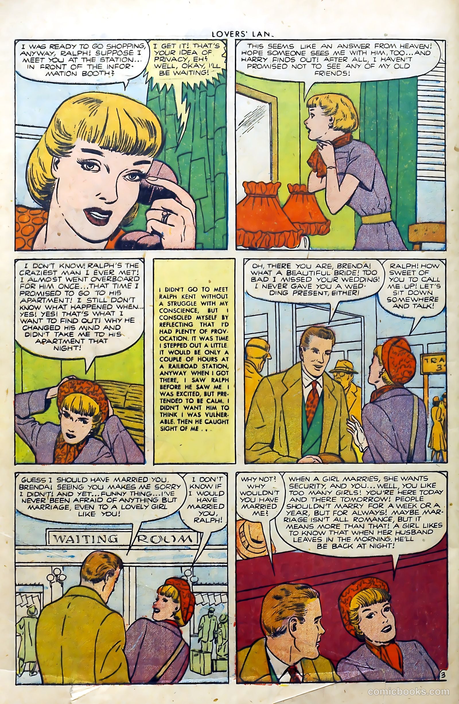 Lovers' Lane #26 (1952) — page 28 of 37
