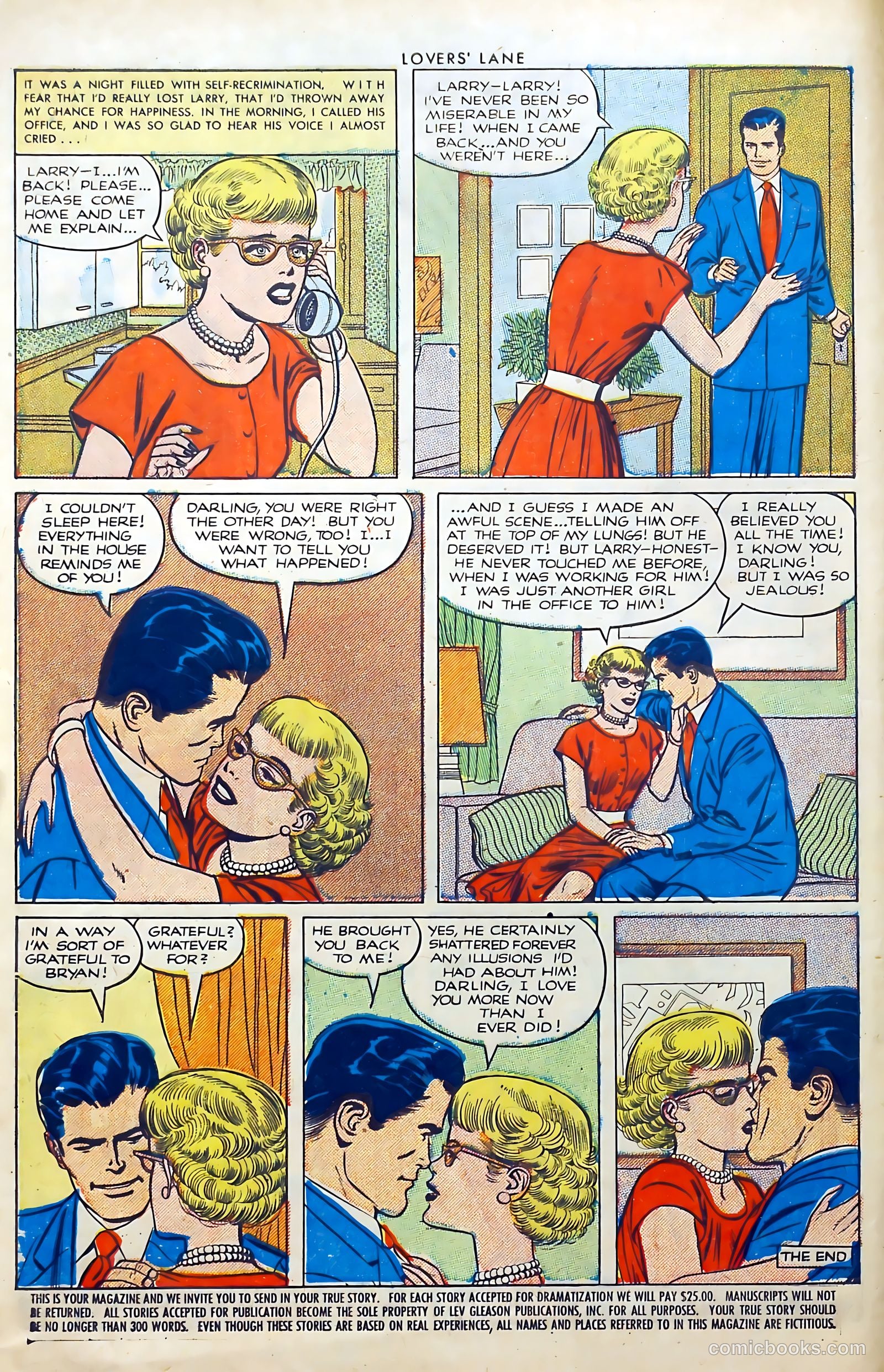 Lovers' Lane #27 (1952) — page 8 of 36