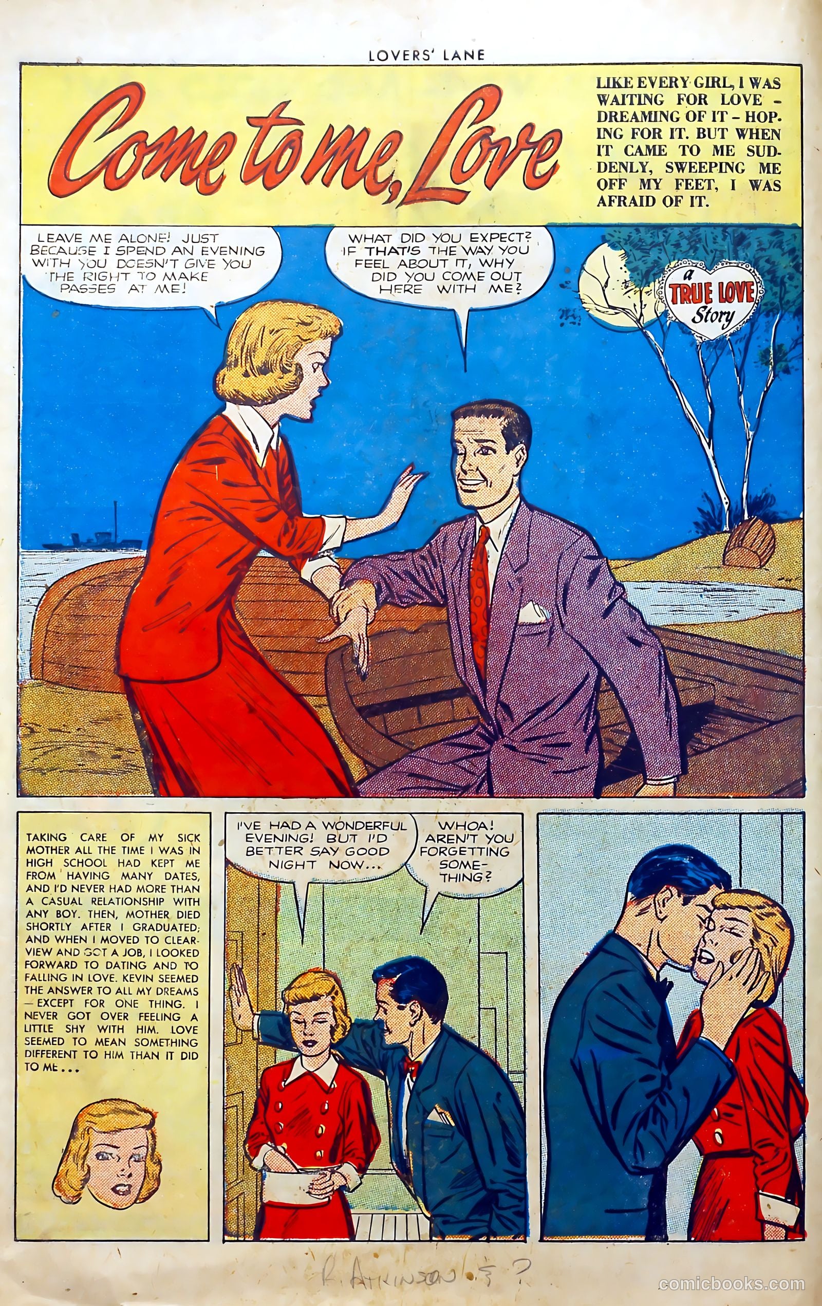 Lovers' Lane #27 (1952) — page 10 of 36