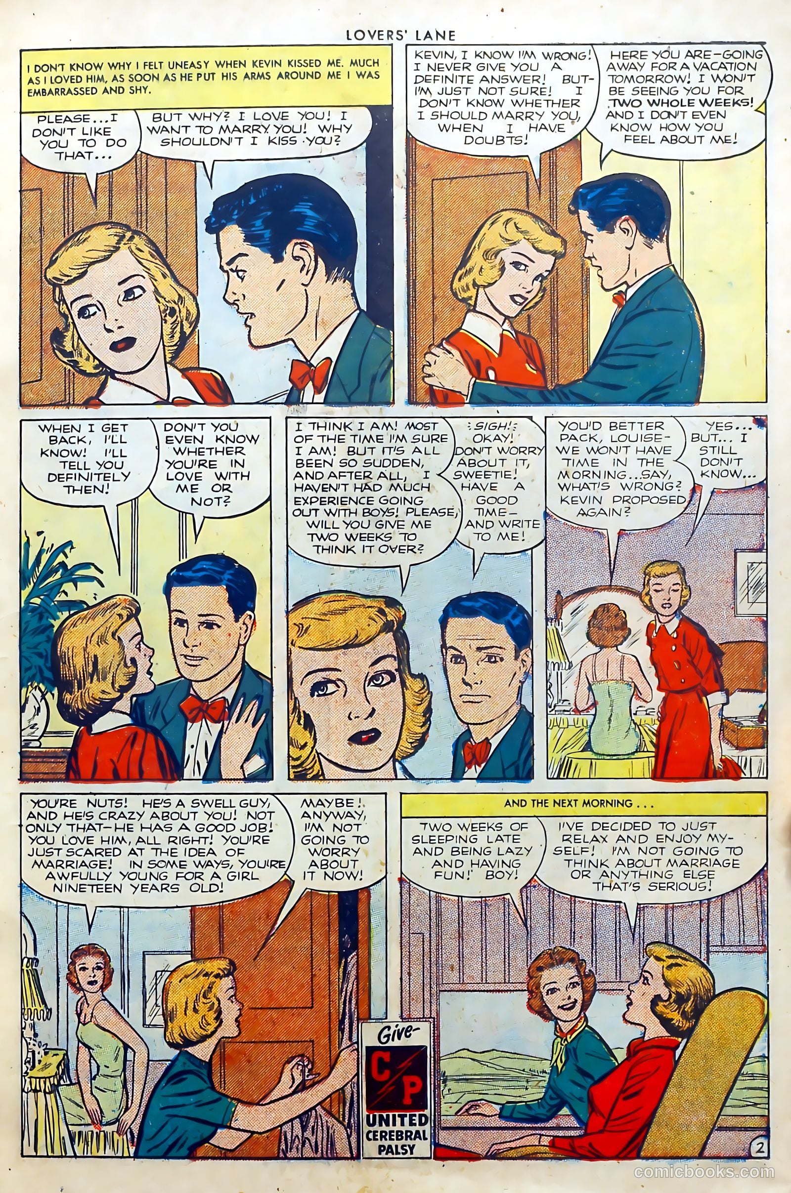 Lovers' Lane #27 (1952) — page 11 of 36