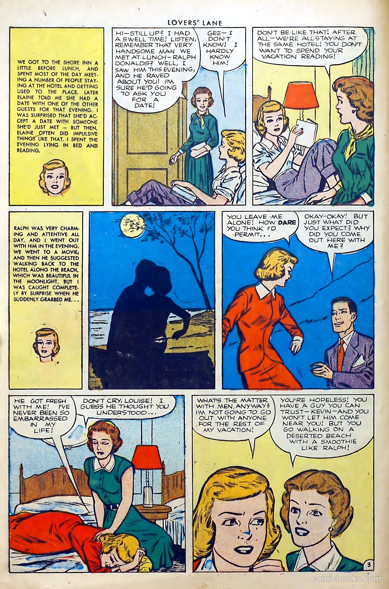 Lovers' Lane #27 (1952) — page 12 of 36