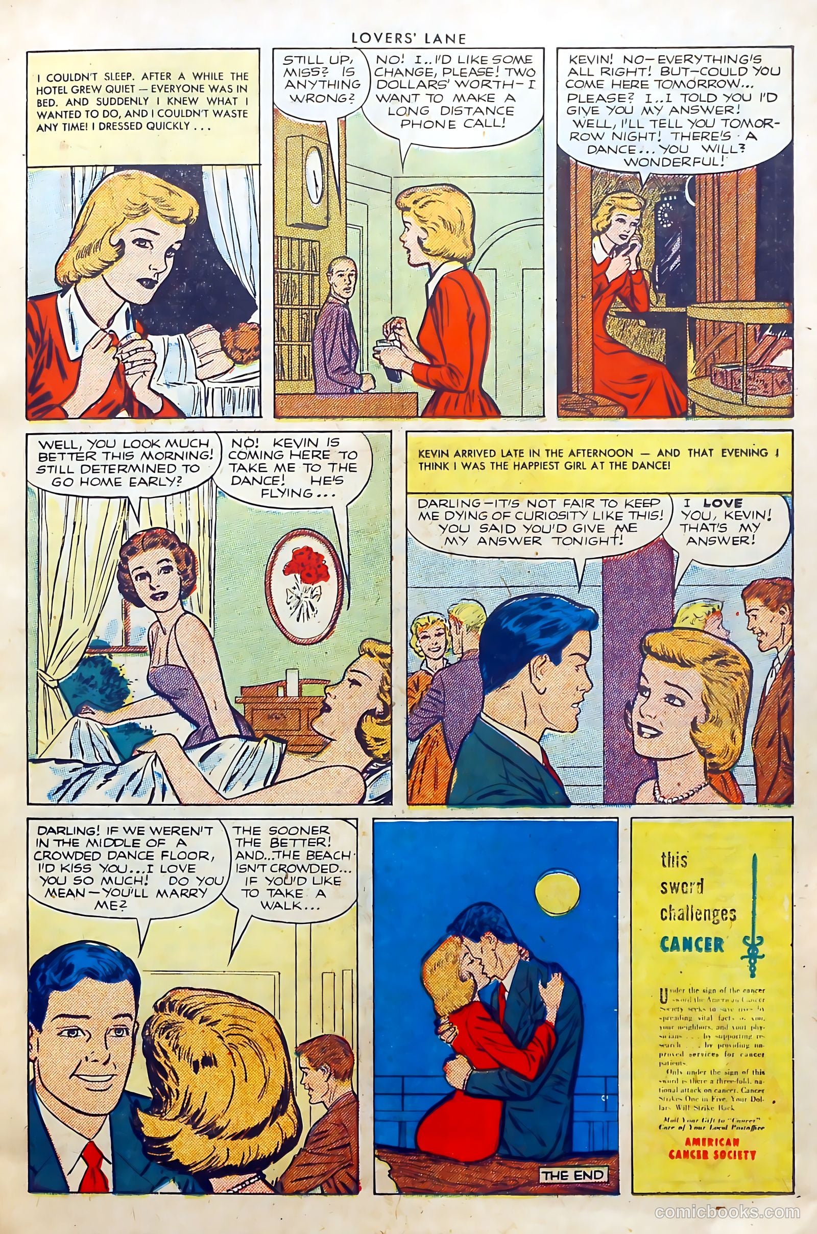 Lovers' Lane #27 (1952) — page 15 of 36