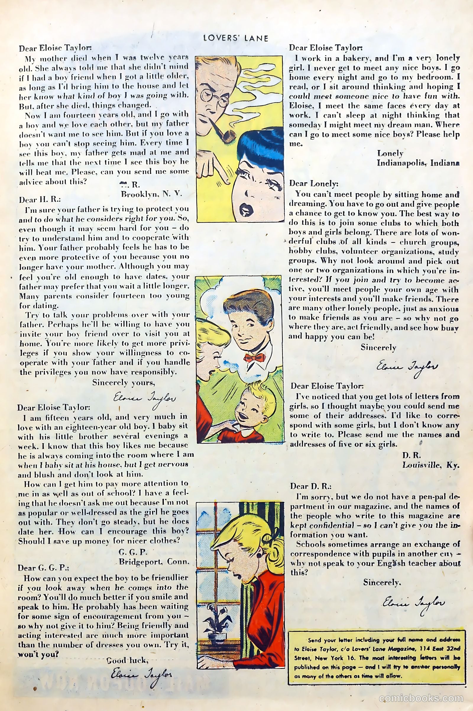 Lovers' Lane #27 (1952) — page 17 of 36