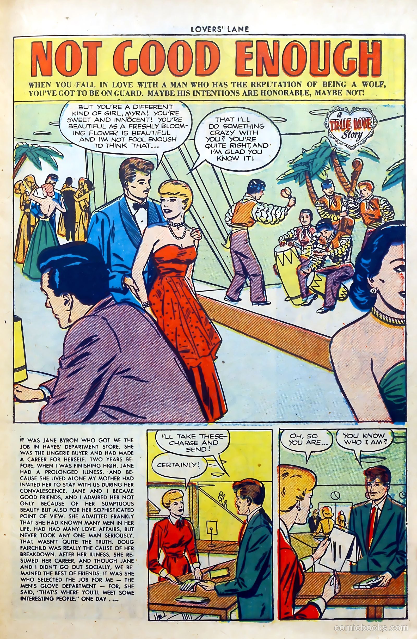 Lovers' Lane #27 (1952) — page 19 of 36