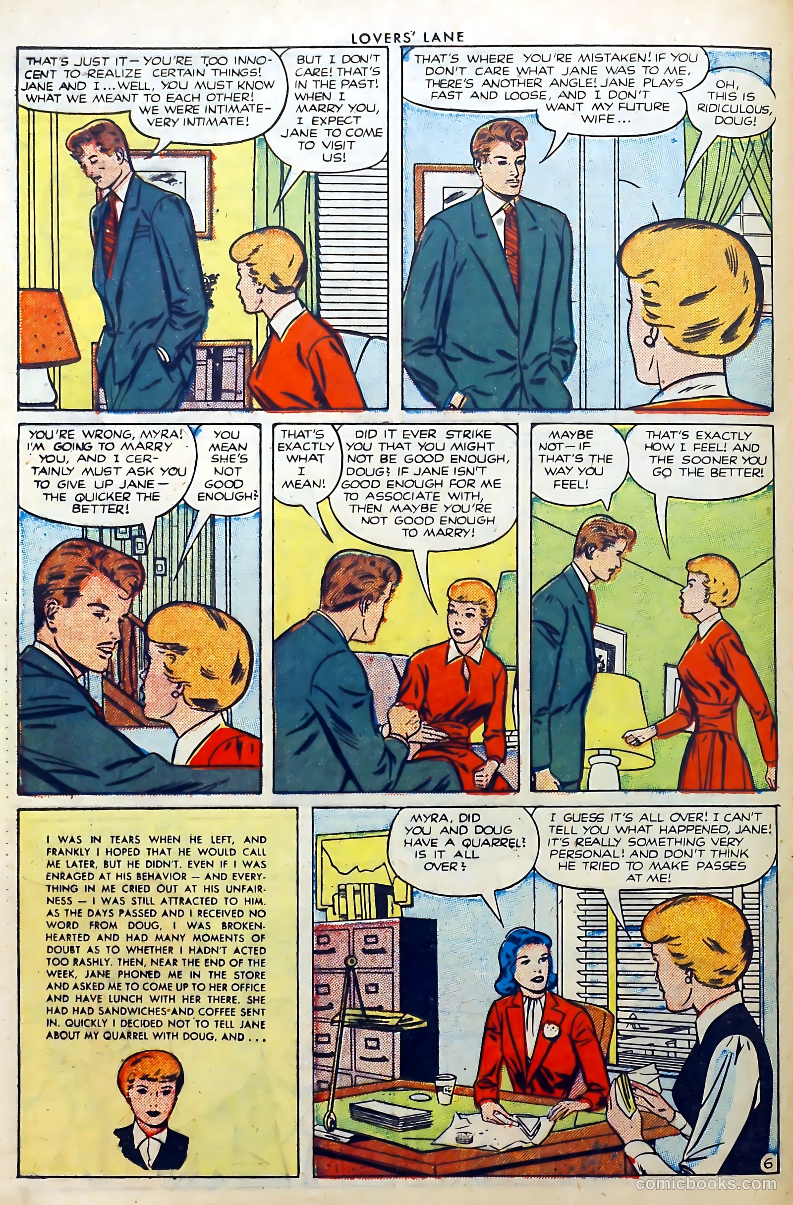 Lovers' Lane #27 (1952) — page 24 of 36