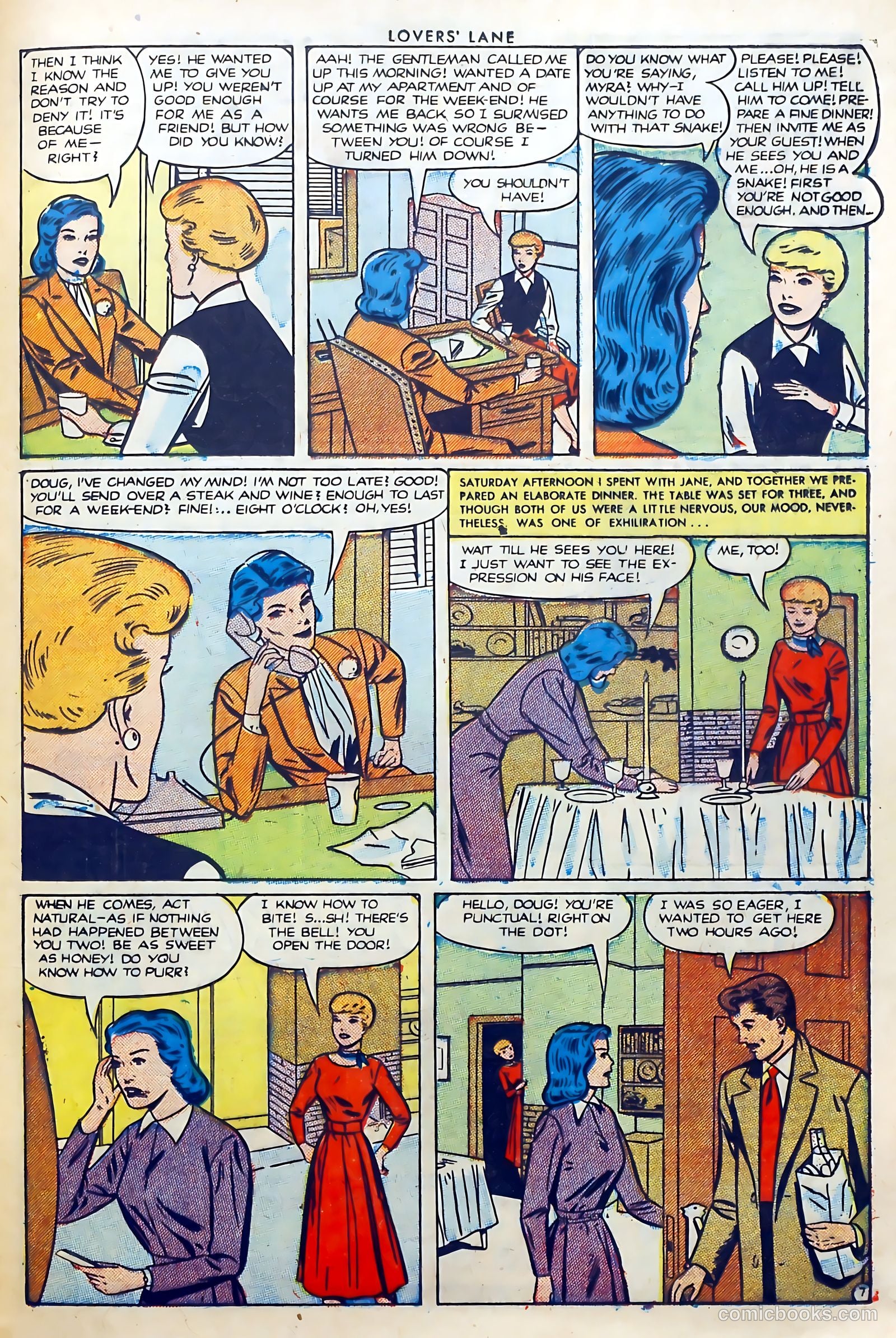 Lovers' Lane #27 (1952) — page 25 of 36