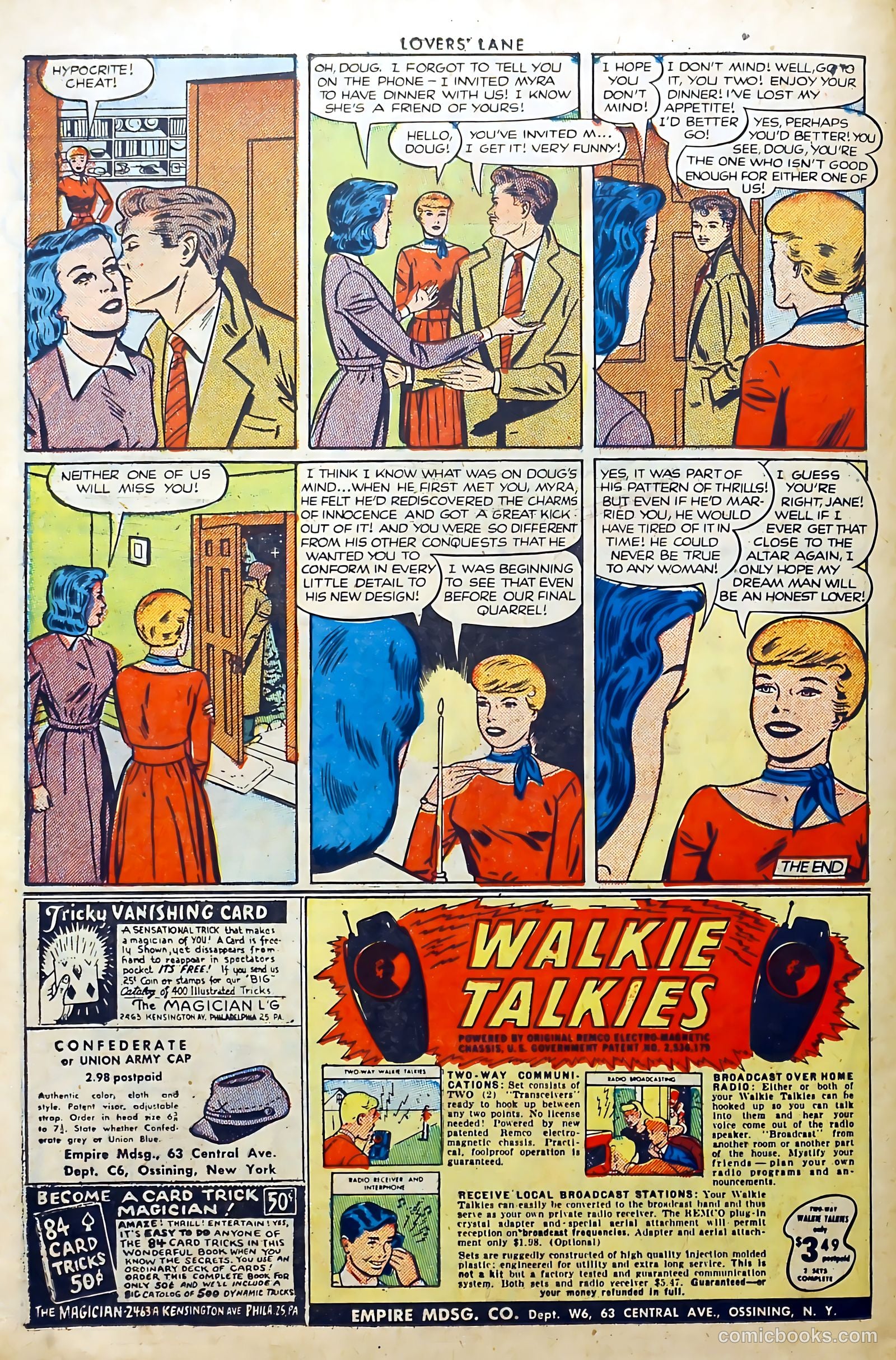 Lovers' Lane #27 (1952) — page 26 of 36