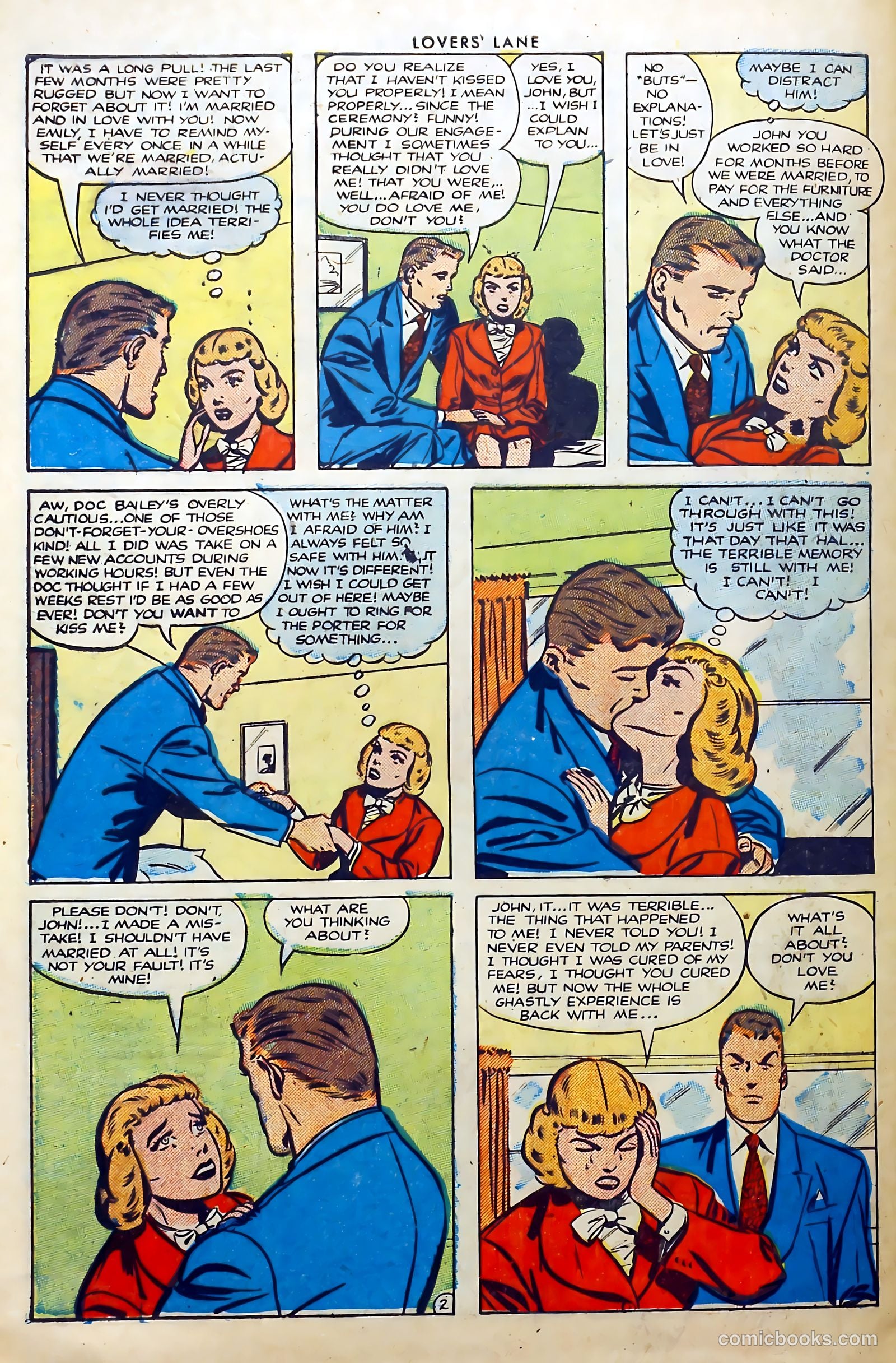 Lovers' Lane #27 (1952) — page 28 of 36