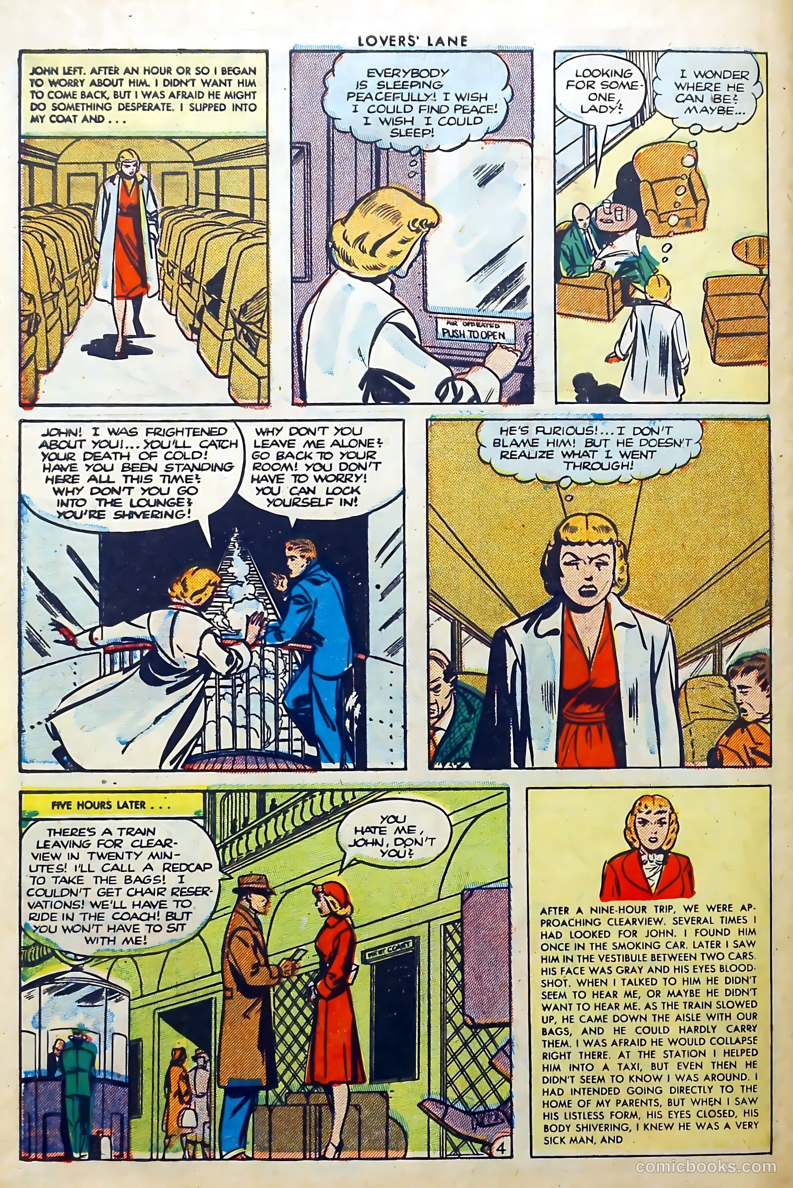 Lovers' Lane #27 (1952) — page 30 of 36