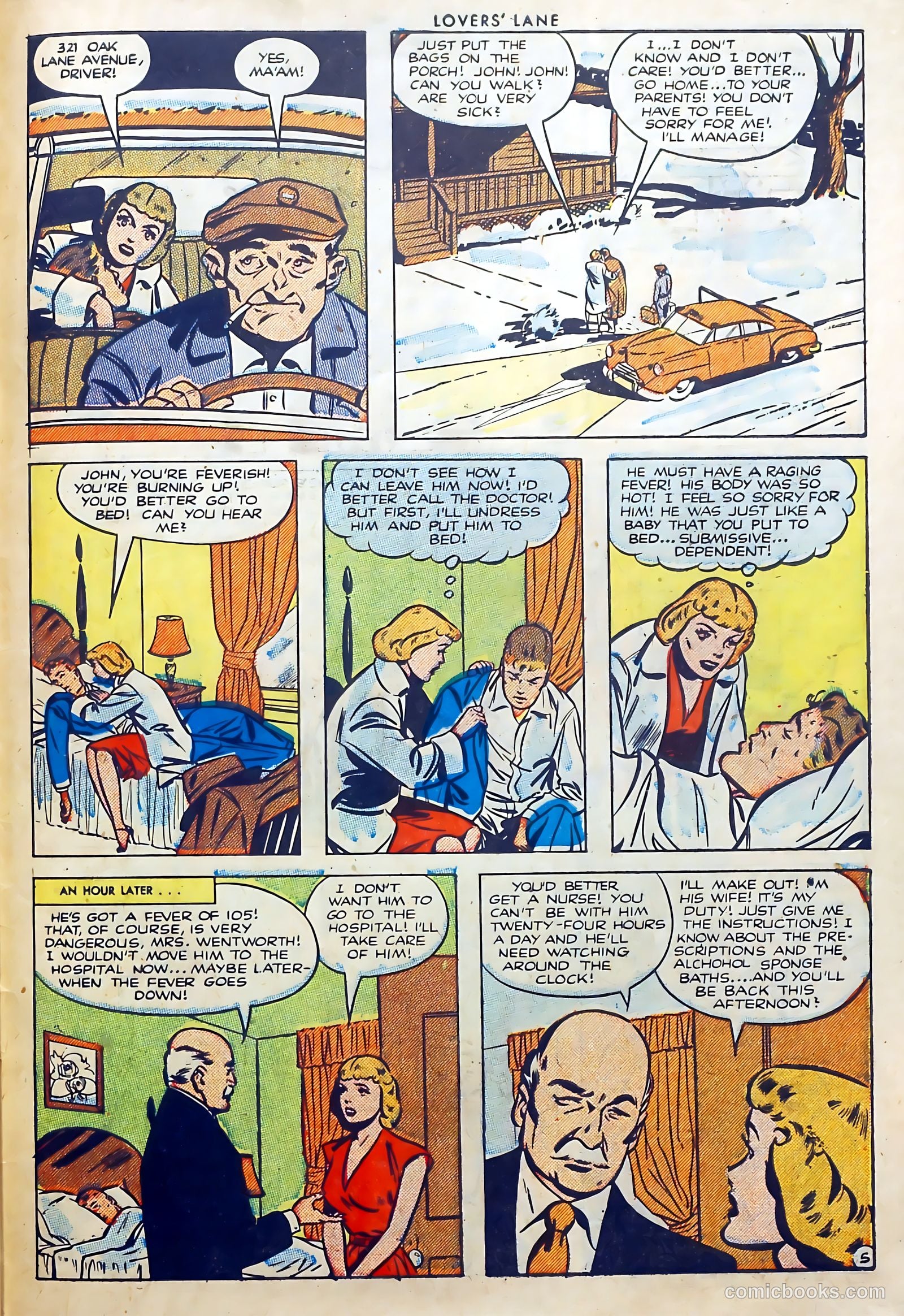 Lovers' Lane #27 (1952) — page 31 of 36