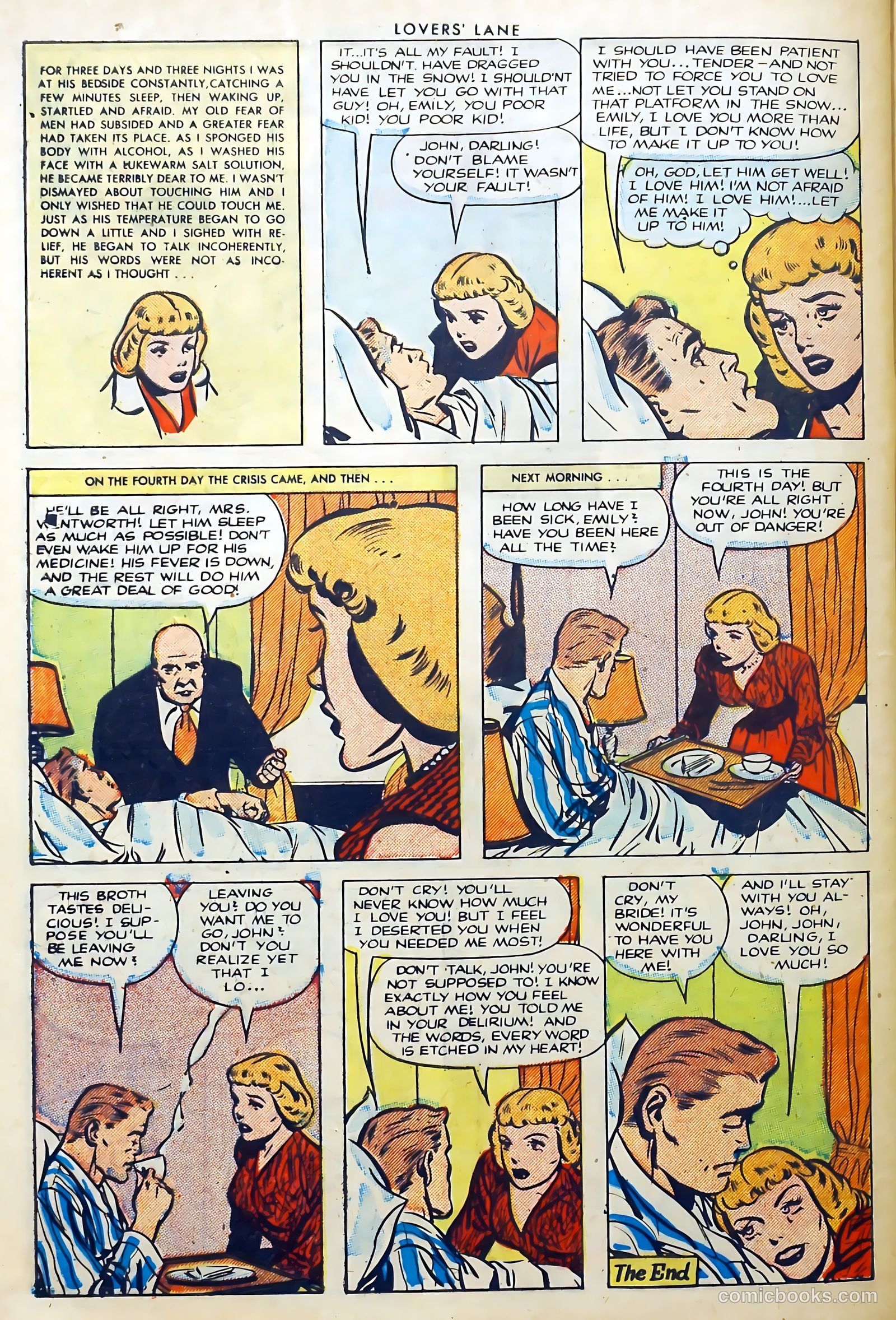 Lovers' Lane #27 (1952) — page 32 of 36