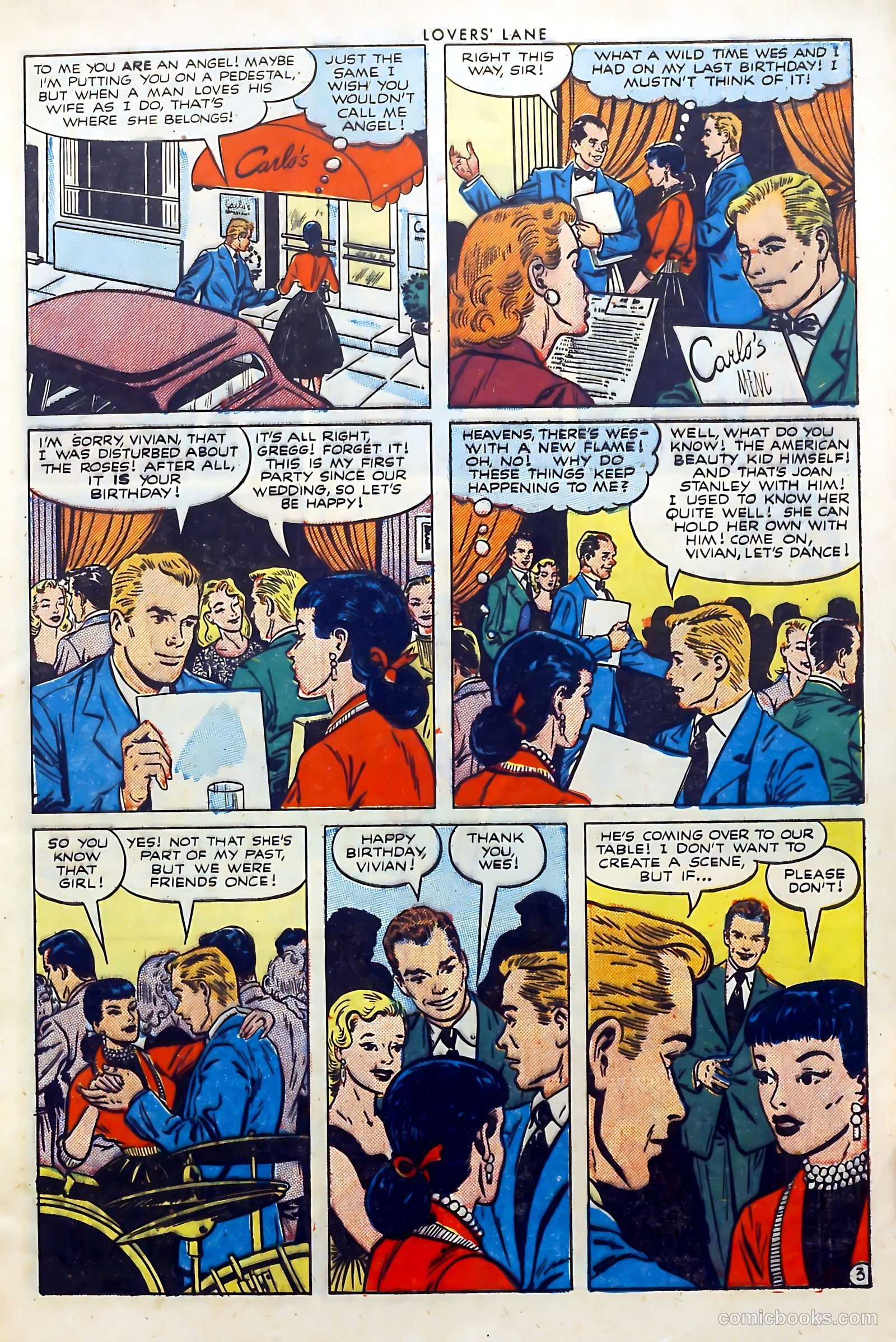 Lovers' Lane #28 (1952) — page 5 of 35
