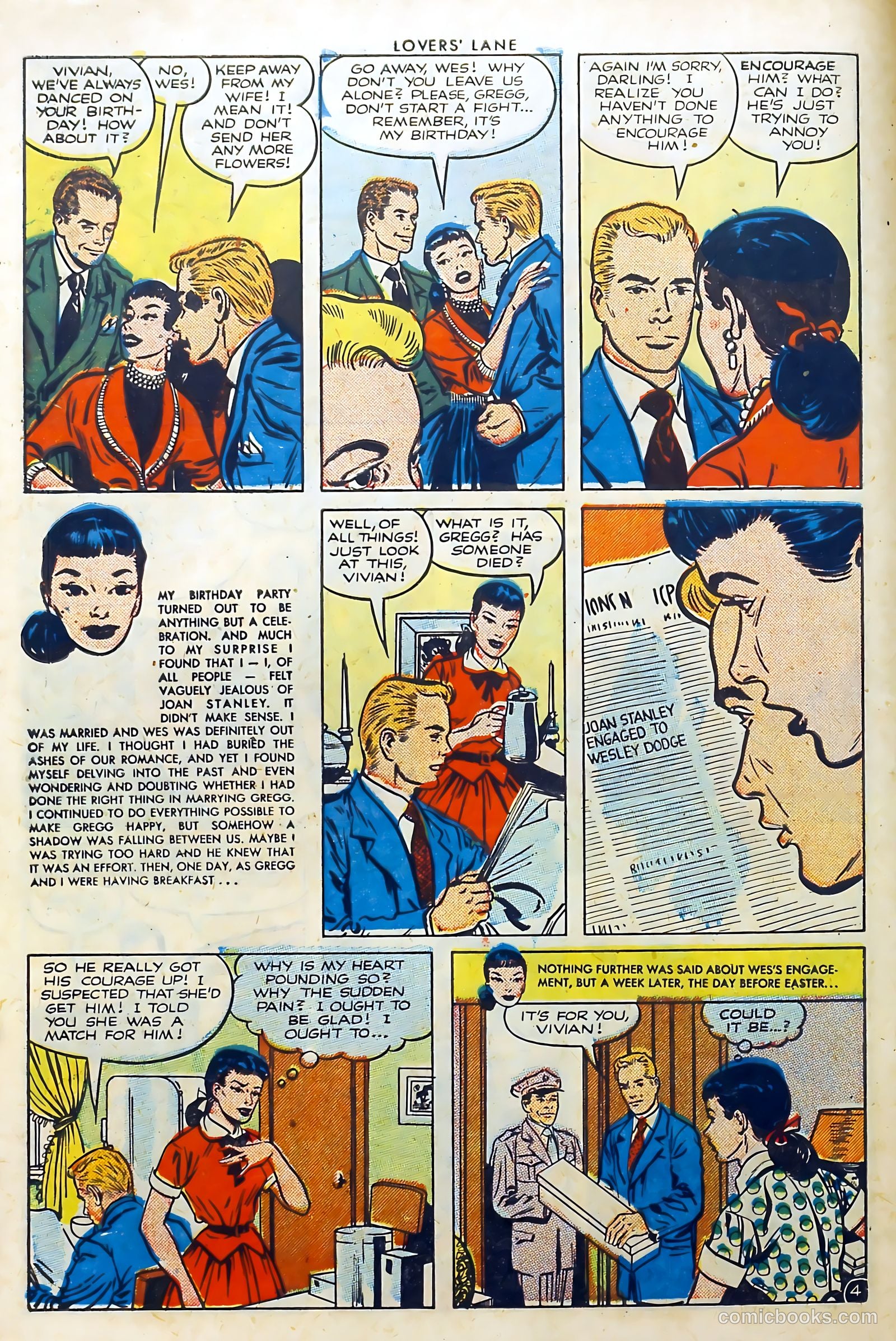 Lovers' Lane #28 (1952) — page 6 of 35