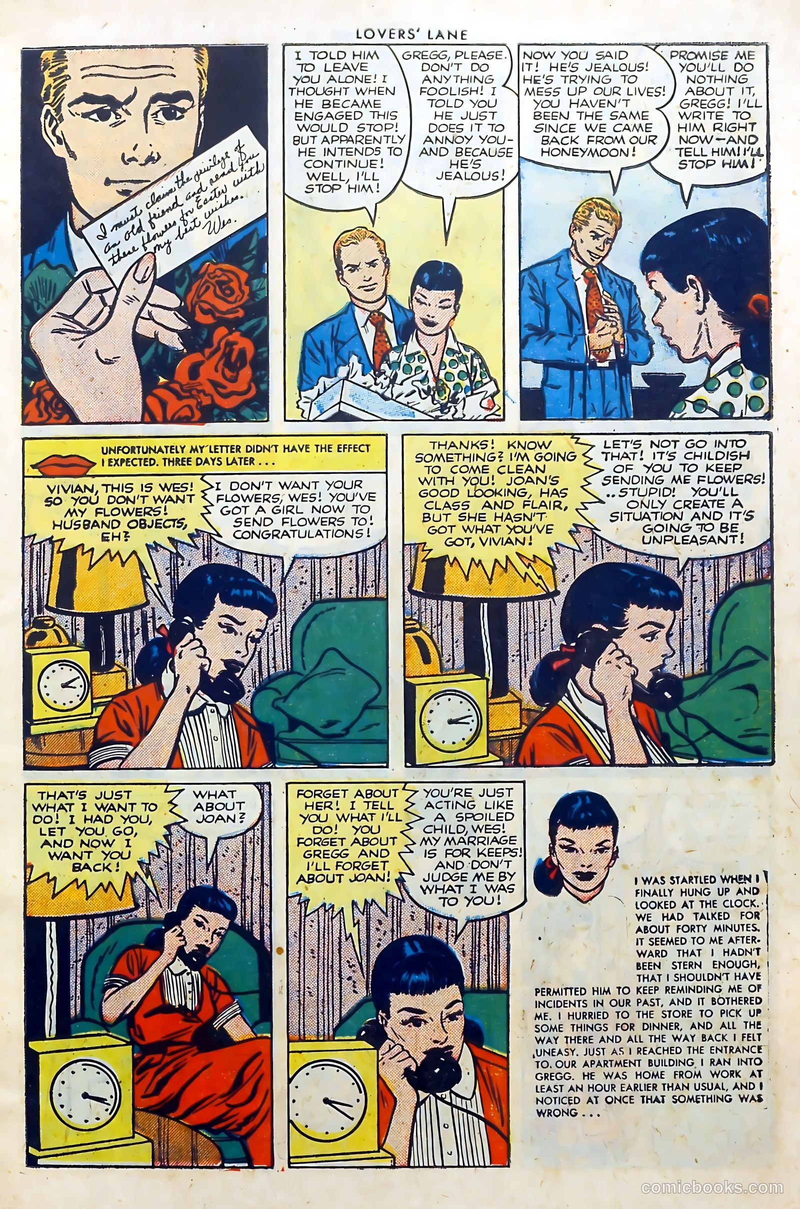 Lovers' Lane #28 (1952) — page 7 of 35