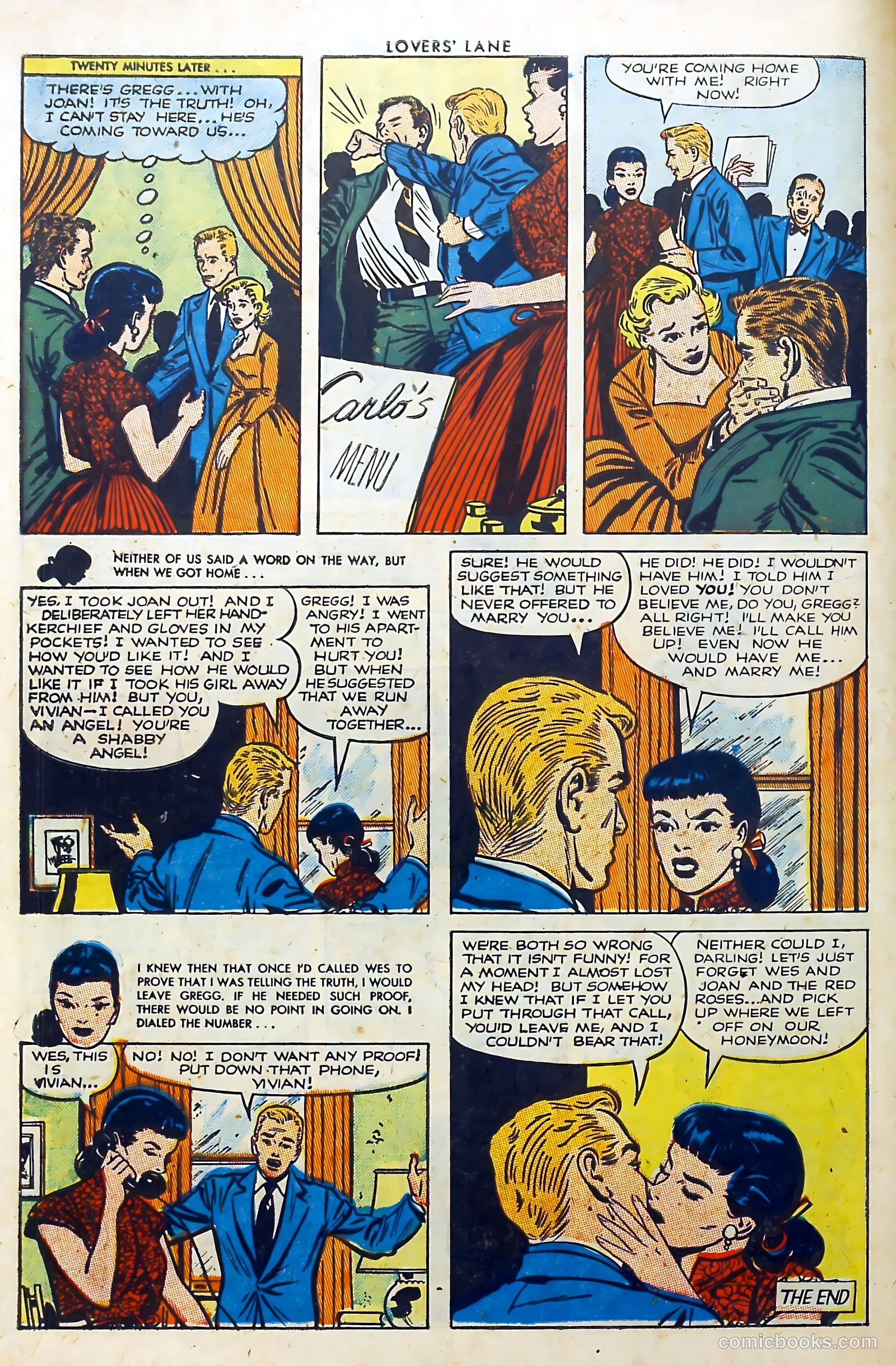 Lovers' Lane #28 (1952) — page 10 of 35