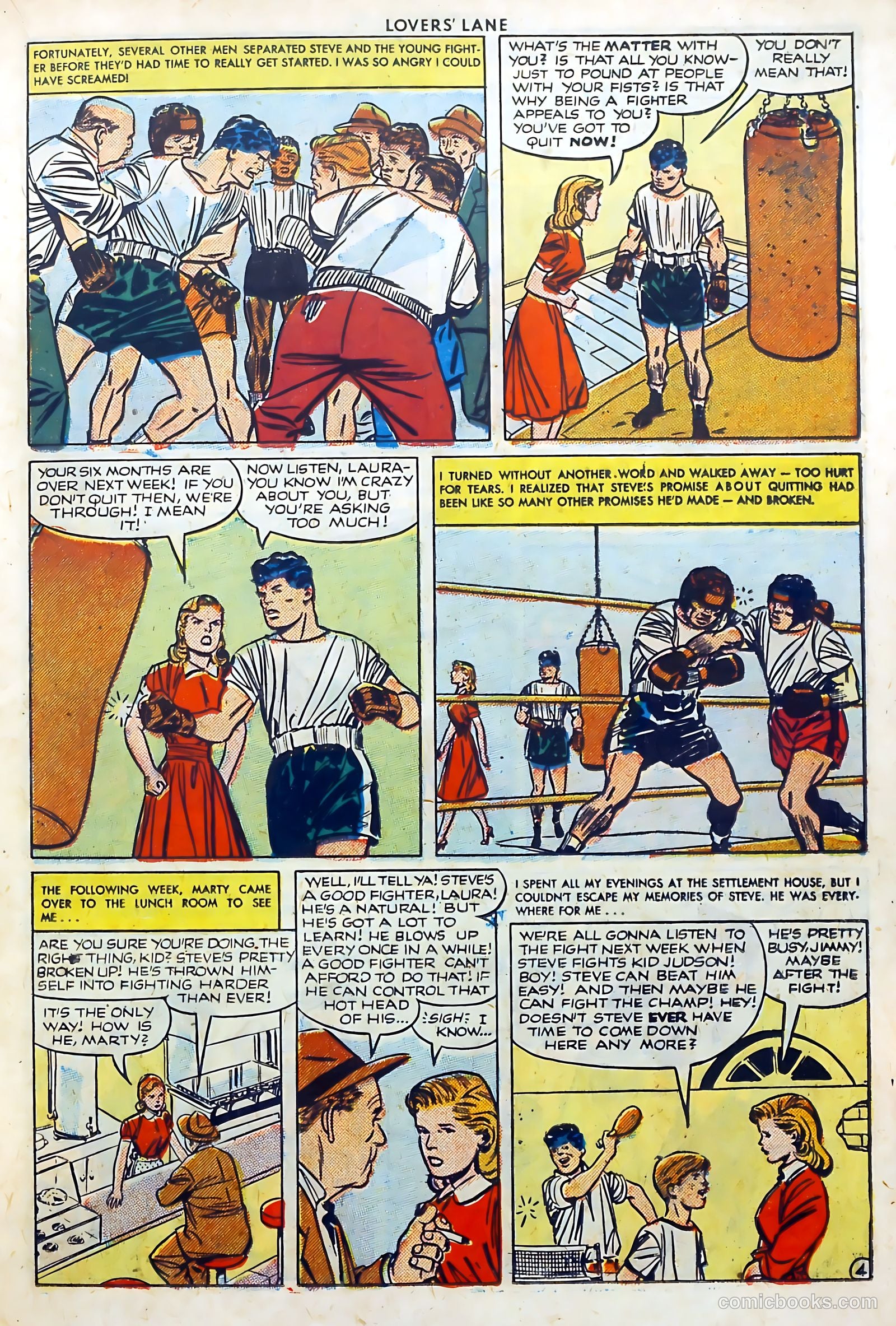 Lovers' Lane #28 (1952) — page 15 of 35