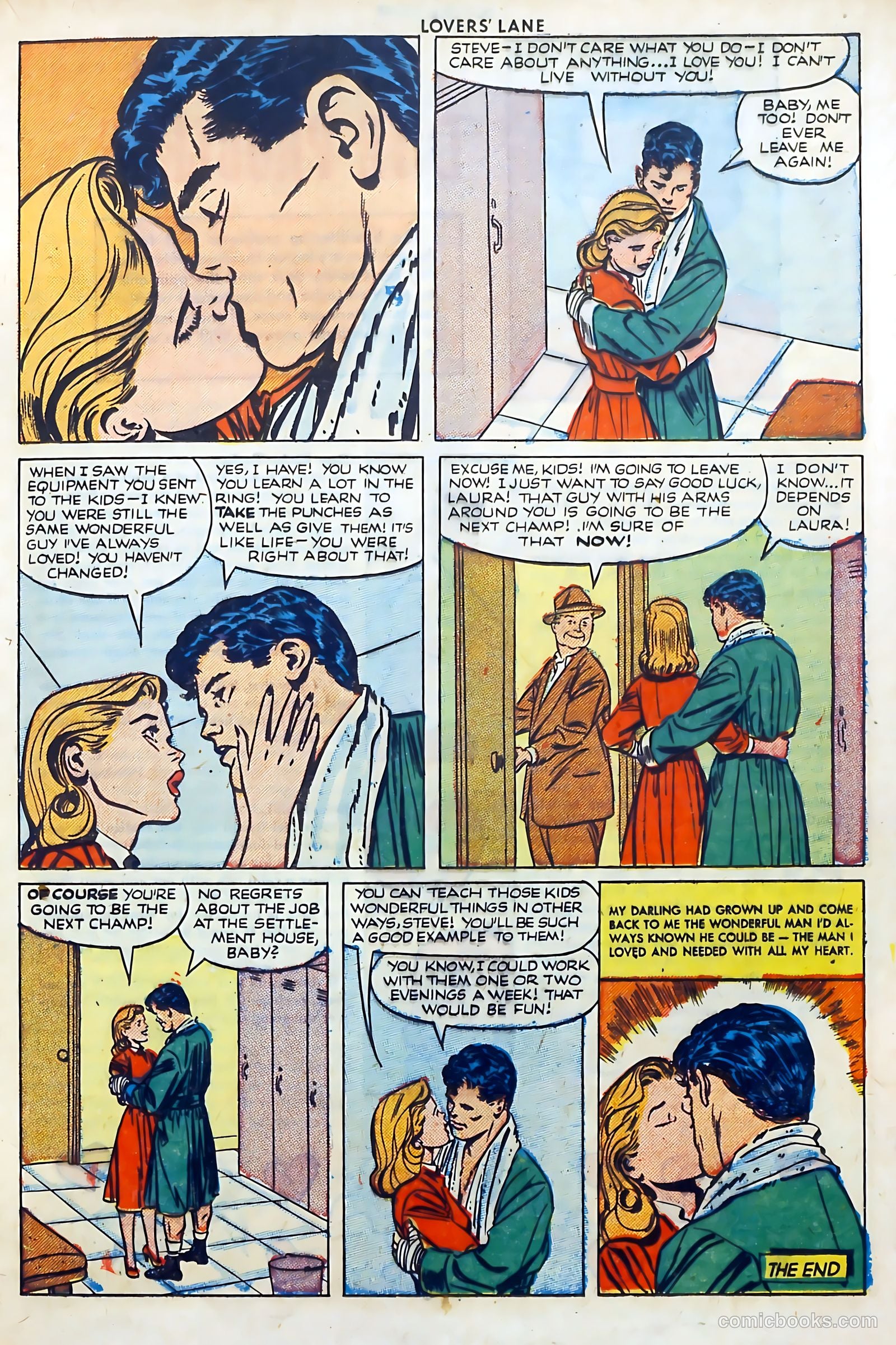 Lovers' Lane #28 (1952) — page 17 of 35