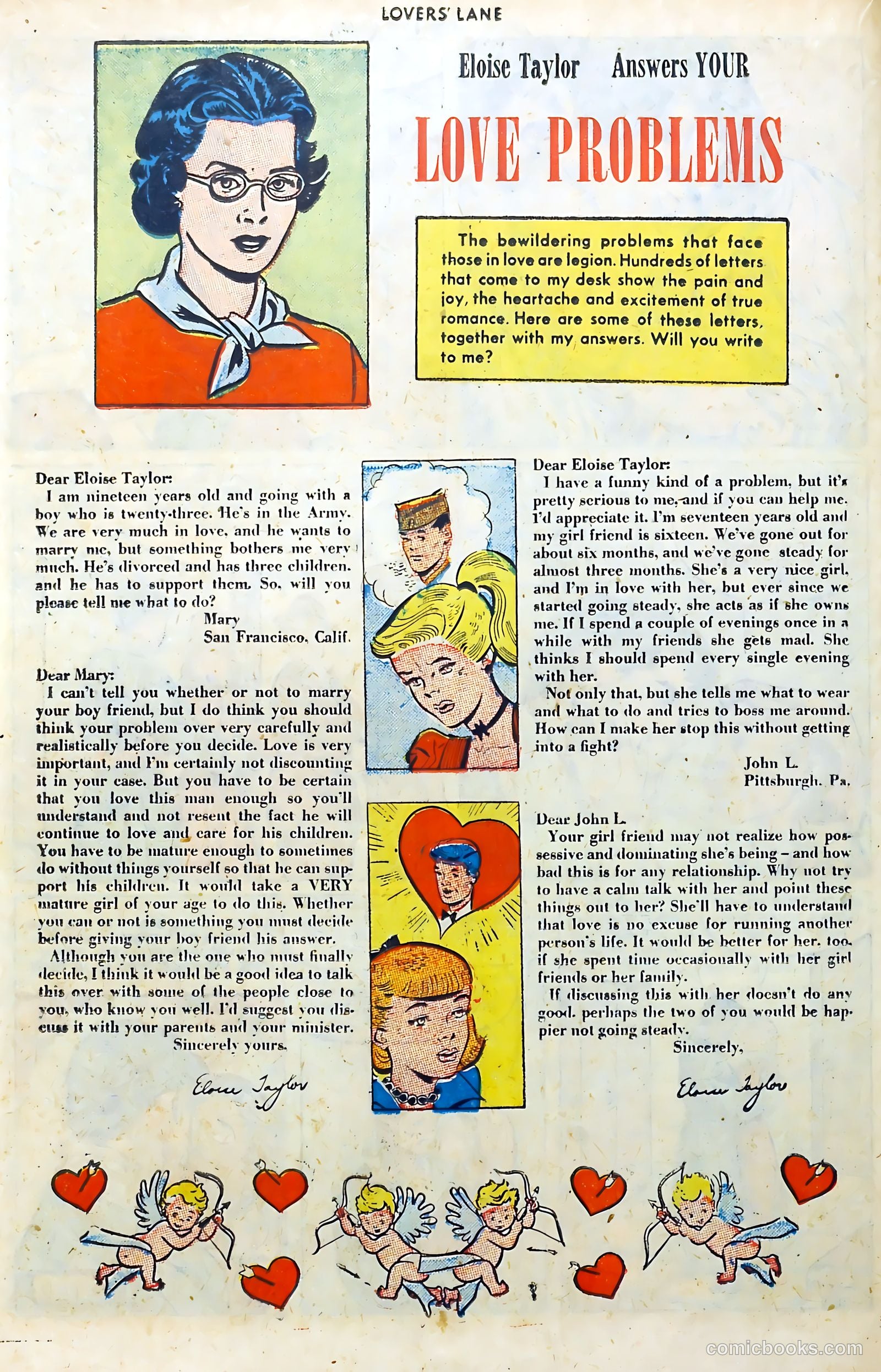 Lovers' Lane #28 (1952) — page 18 of 35
