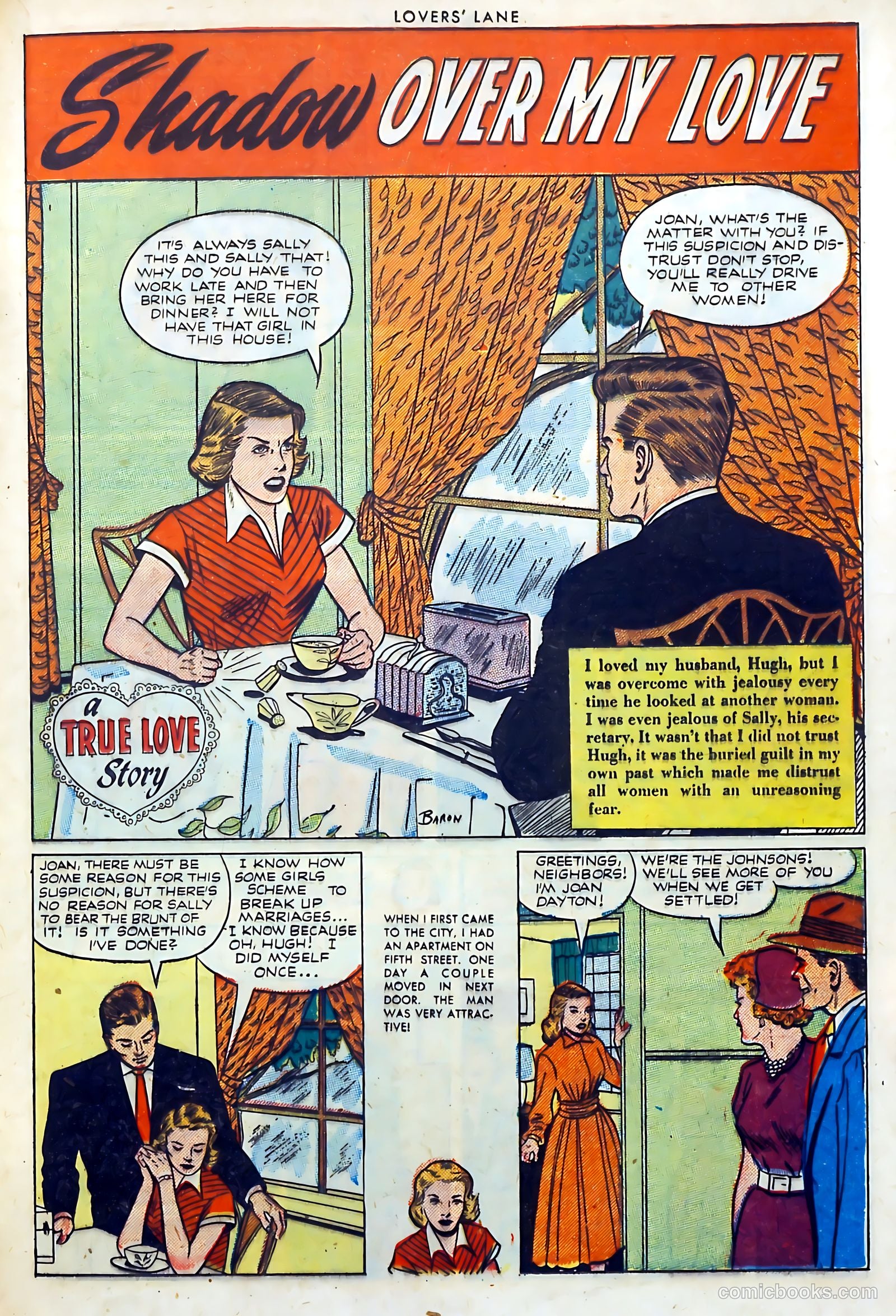 Lovers' Lane #28 (1952) — page 21 of 35