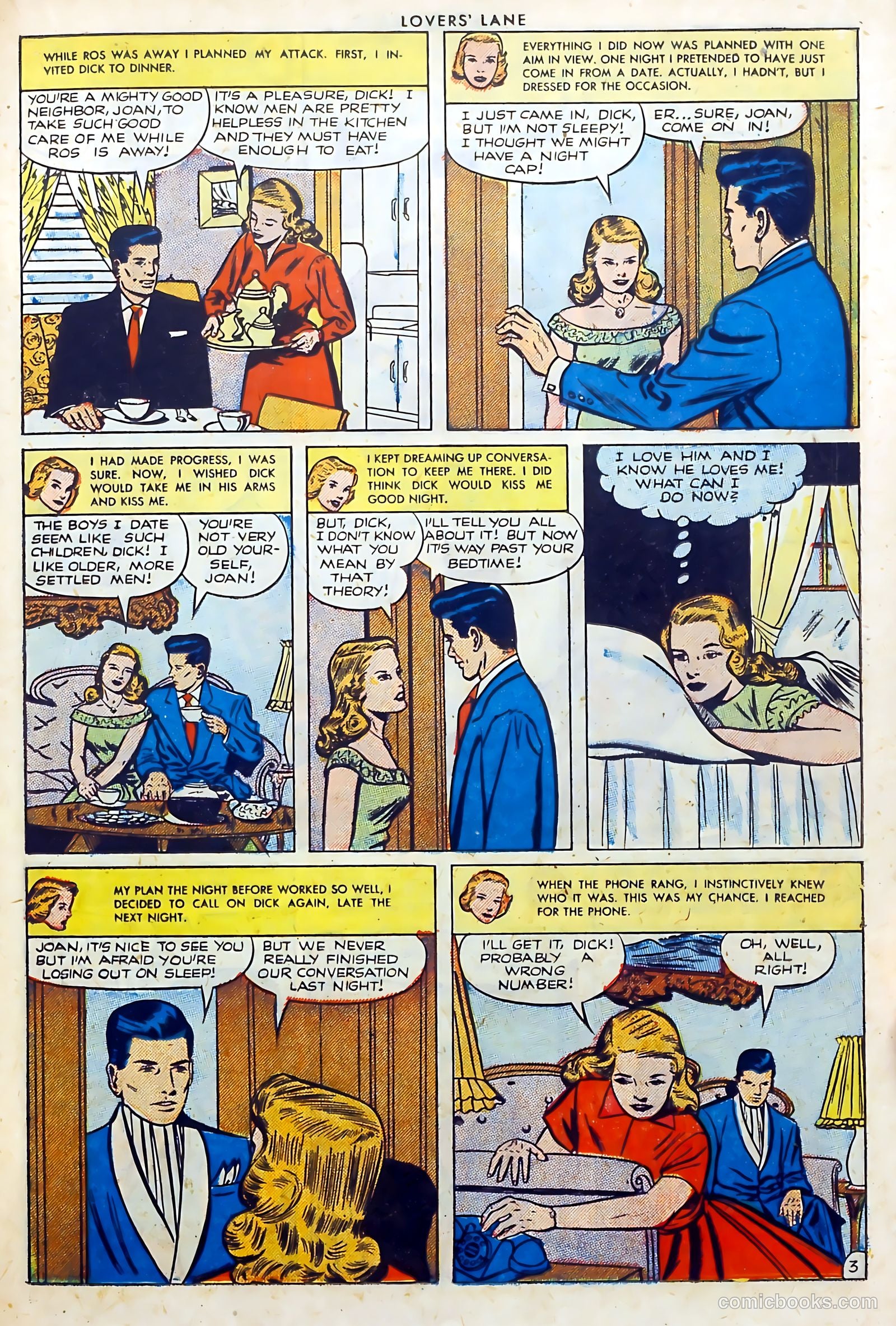 Lovers' Lane #28 (1952) — page 23 of 35