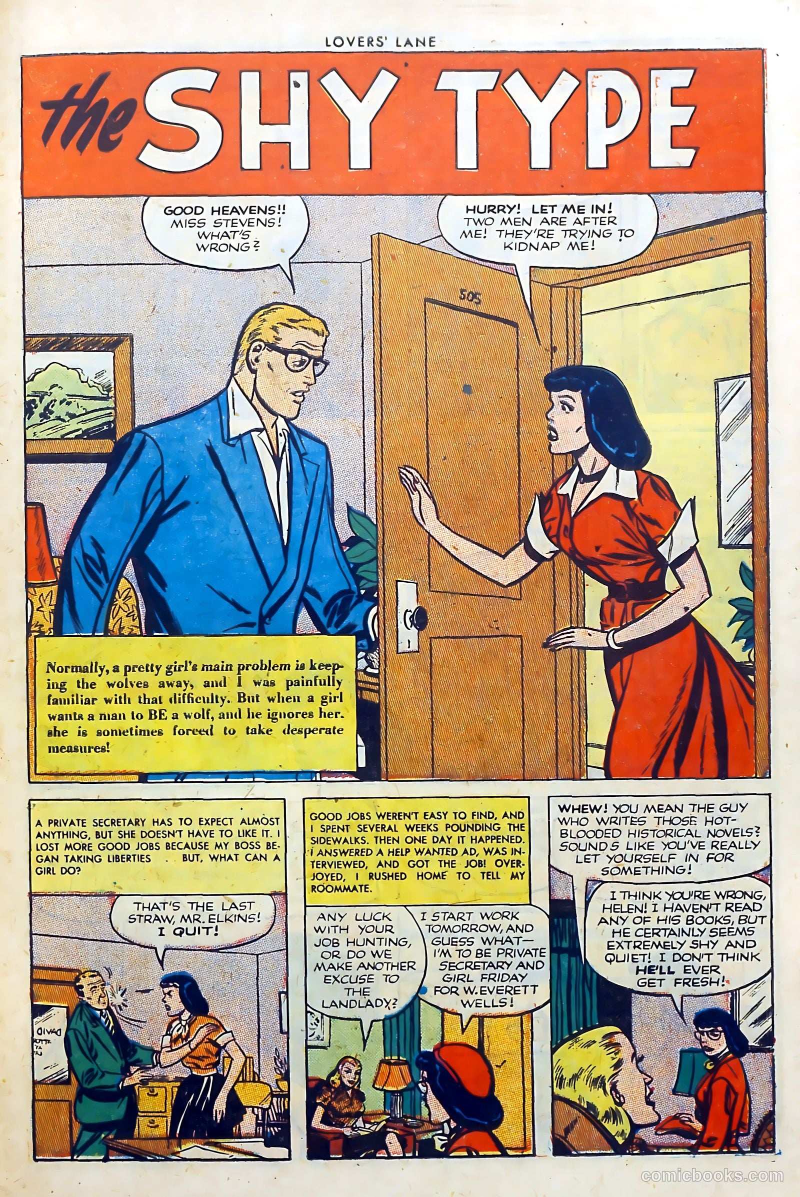 Lovers' Lane #28 (1952) — page 27 of 35