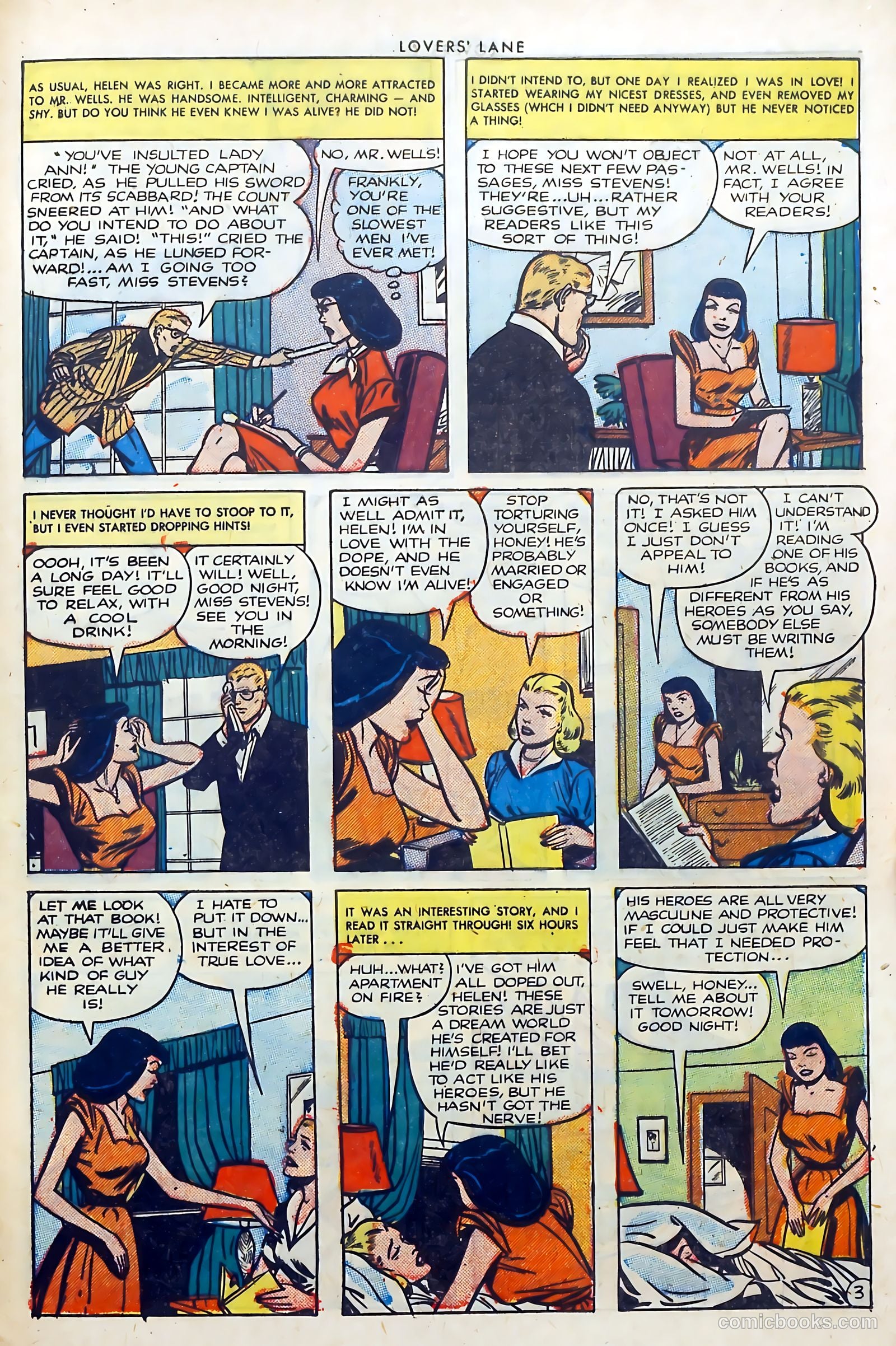 Lovers' Lane #28 (1952) — page 29 of 35