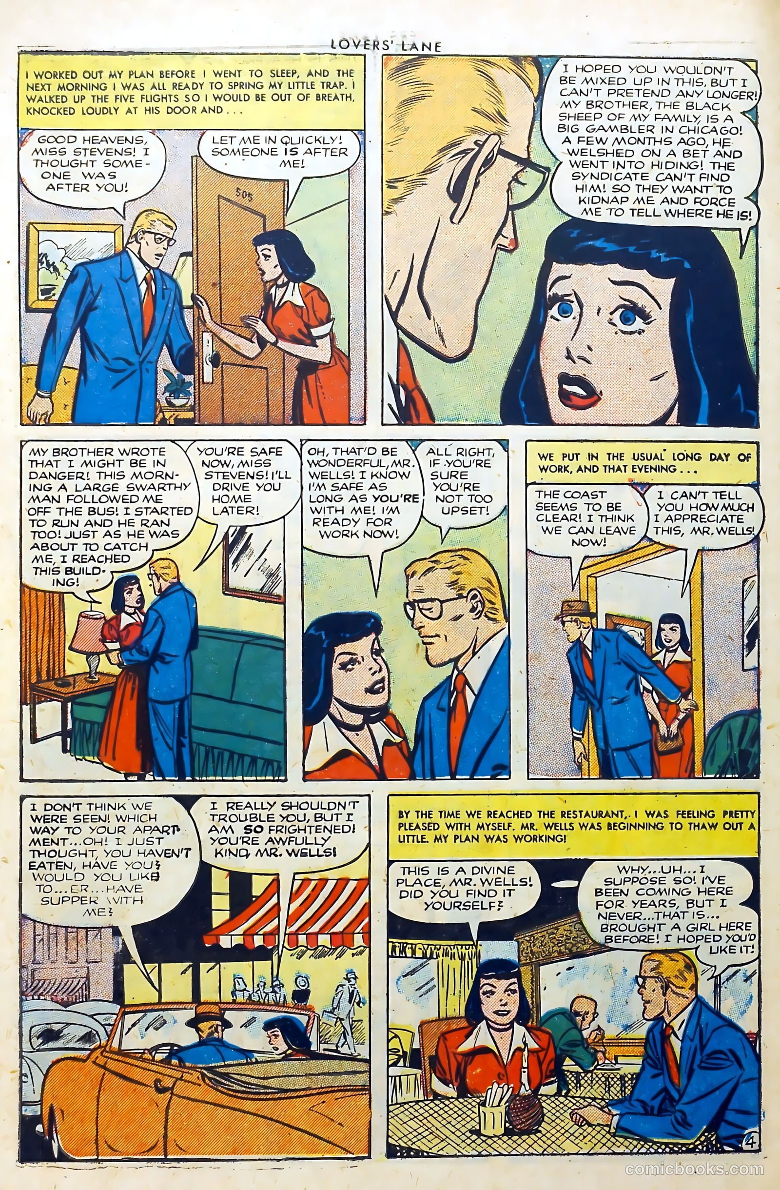 Lovers' Lane #28 (1952) — page 30 of 35