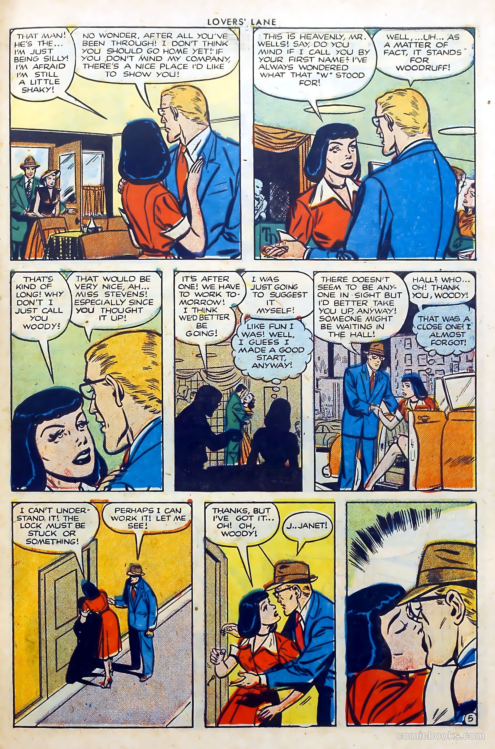 Lovers' Lane #28 (1952) — page 31 of 35