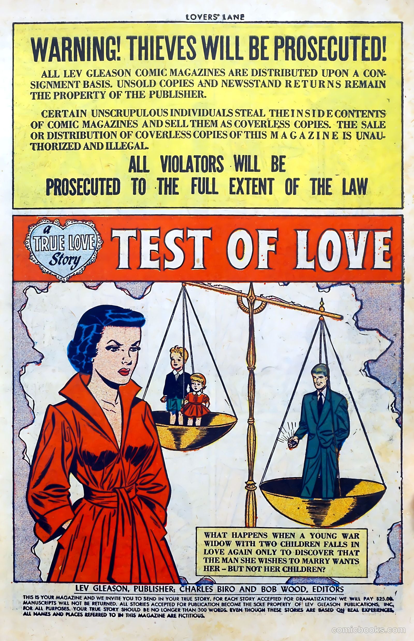 Lovers' Lane #29 (1952) — page 3 of 36