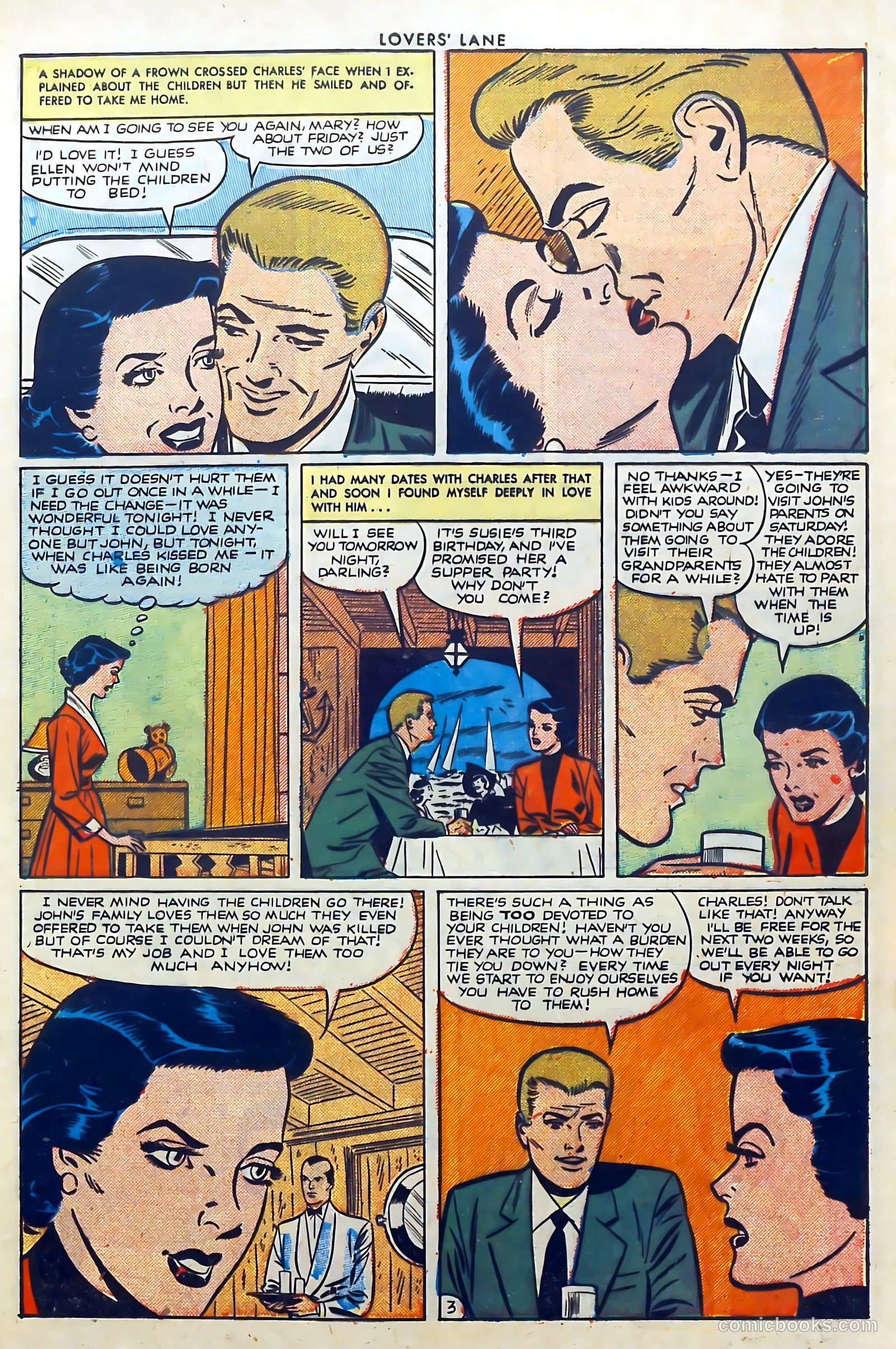 Lovers' Lane #29 (1952) — page 5 of 36