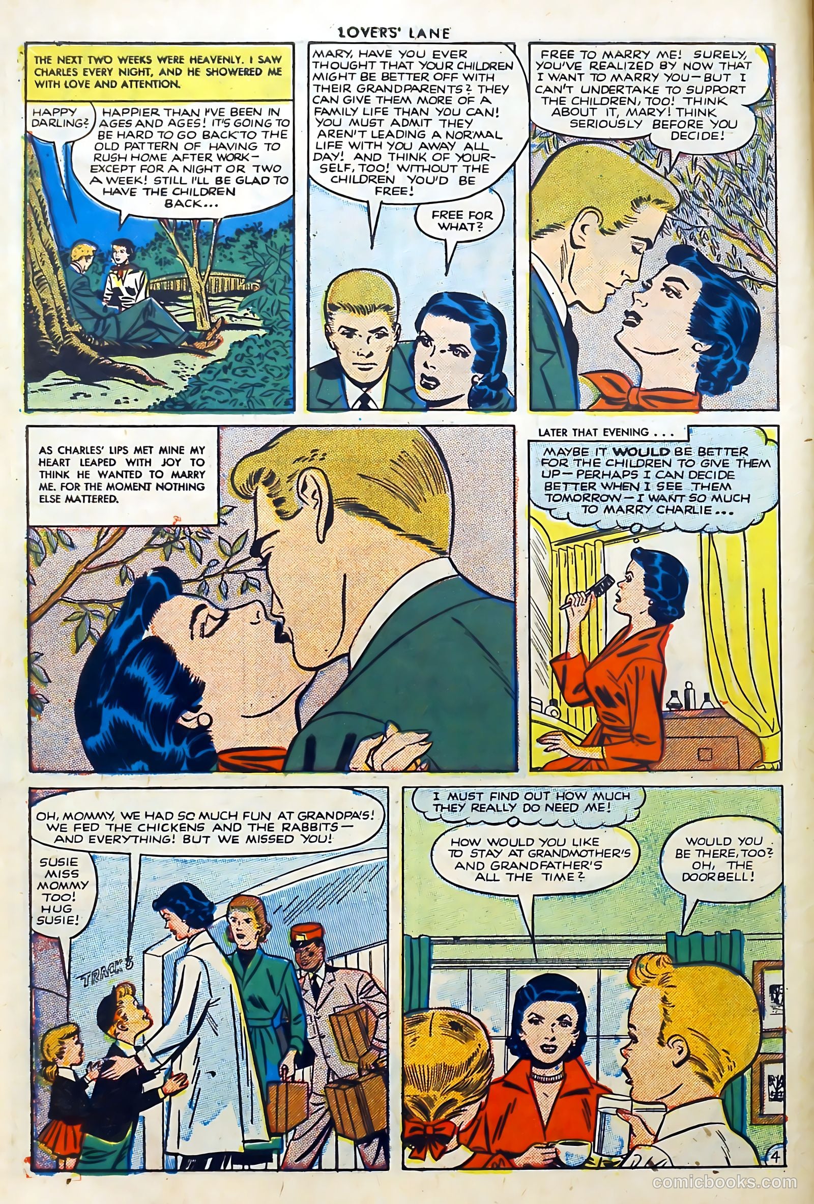 Lovers' Lane #29 (1952) — page 6 of 36