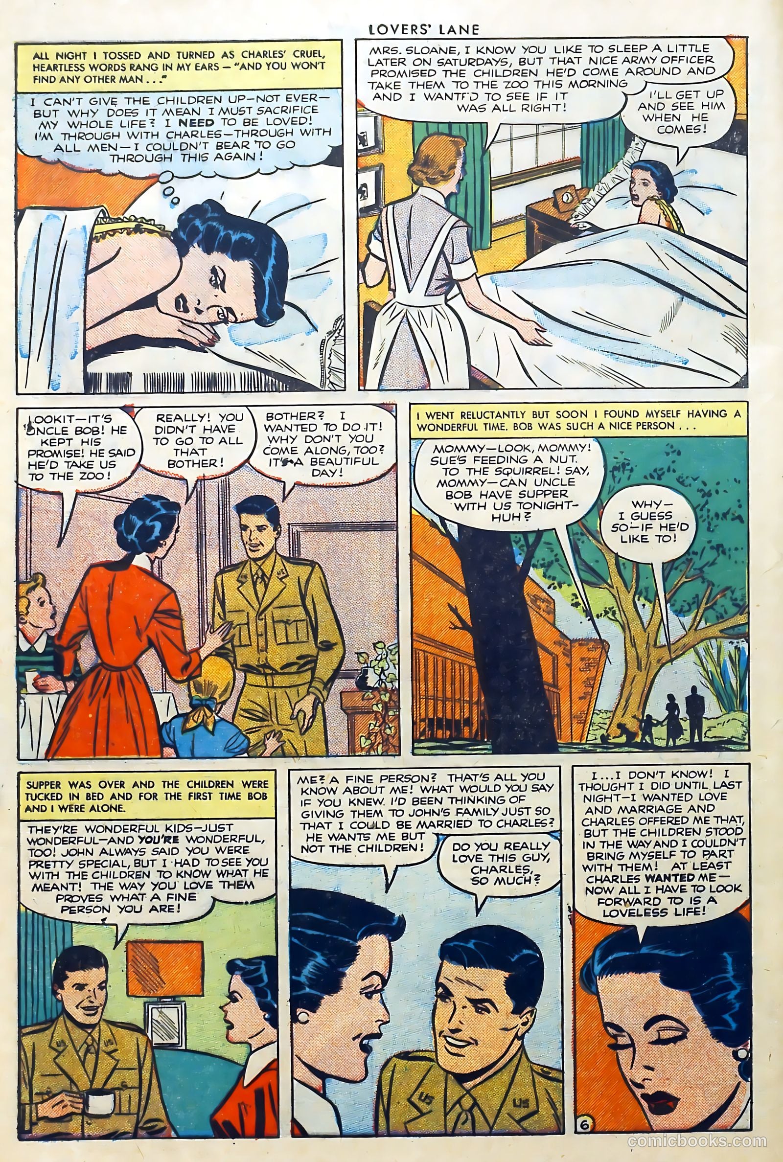 Lovers' Lane #29 (1952) — page 8 of 36