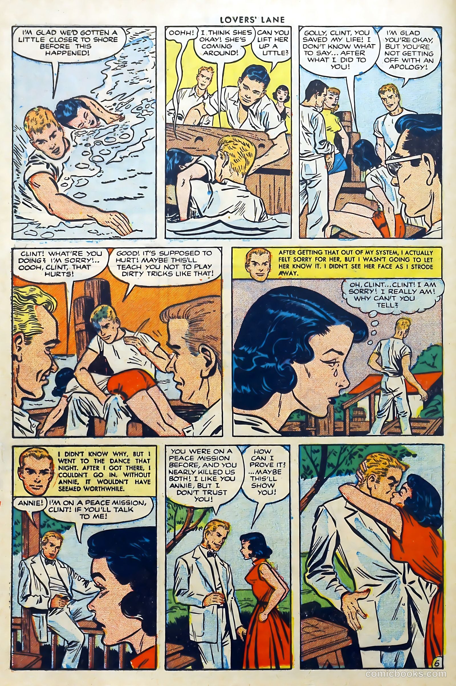 Lovers' Lane #29 (1952) — page 16 of 36