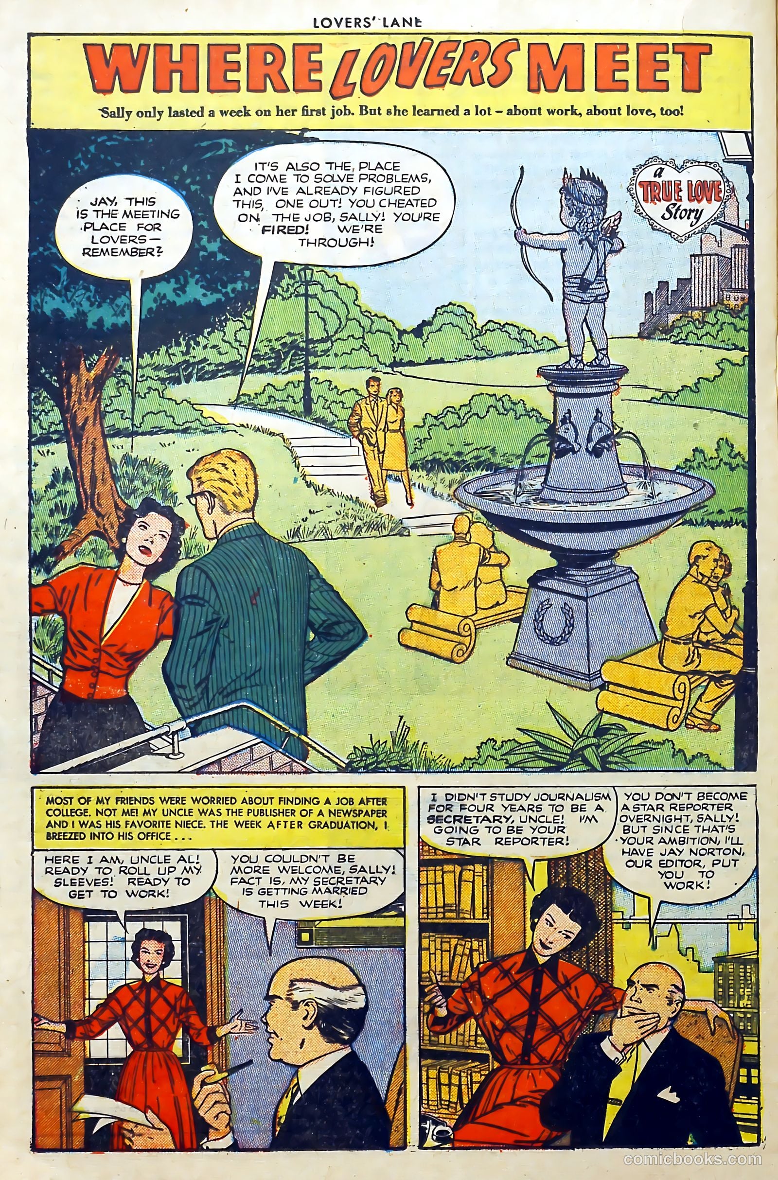 Lovers' Lane #29 (1952) — page 20 of 36