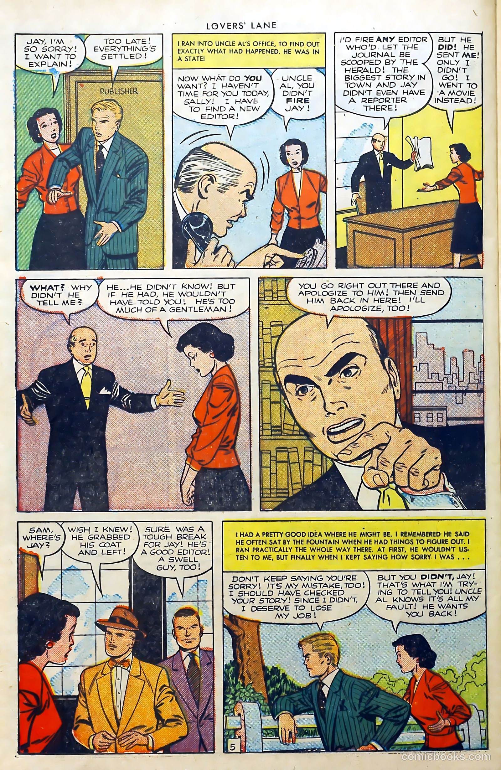 Lovers' Lane #29 (1952) — page 24 of 36