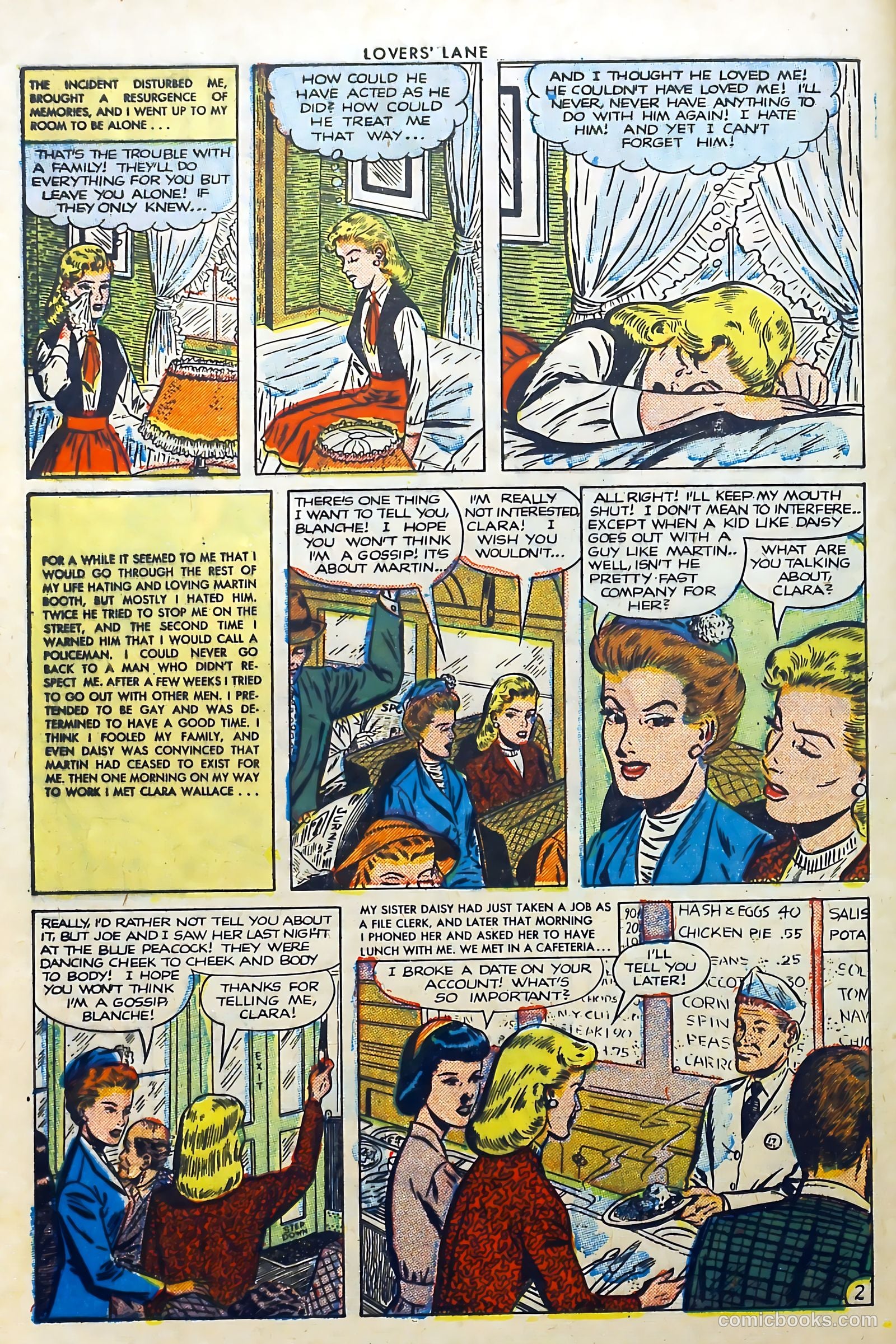 Lovers' Lane #29 (1952) — page 28 of 36