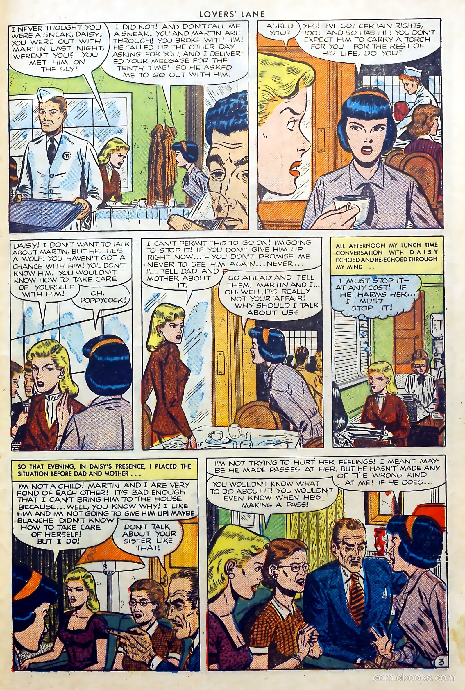 Lovers' Lane #29 (1952) — page 29 of 36
