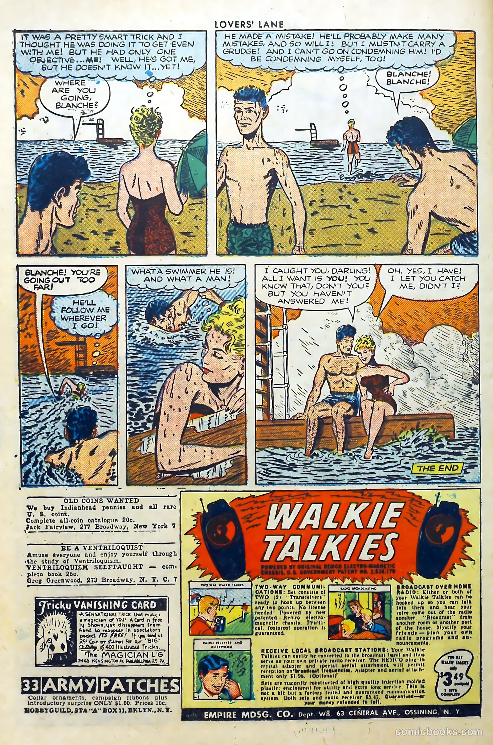 Lovers' Lane #29 (1952) — page 32 of 36