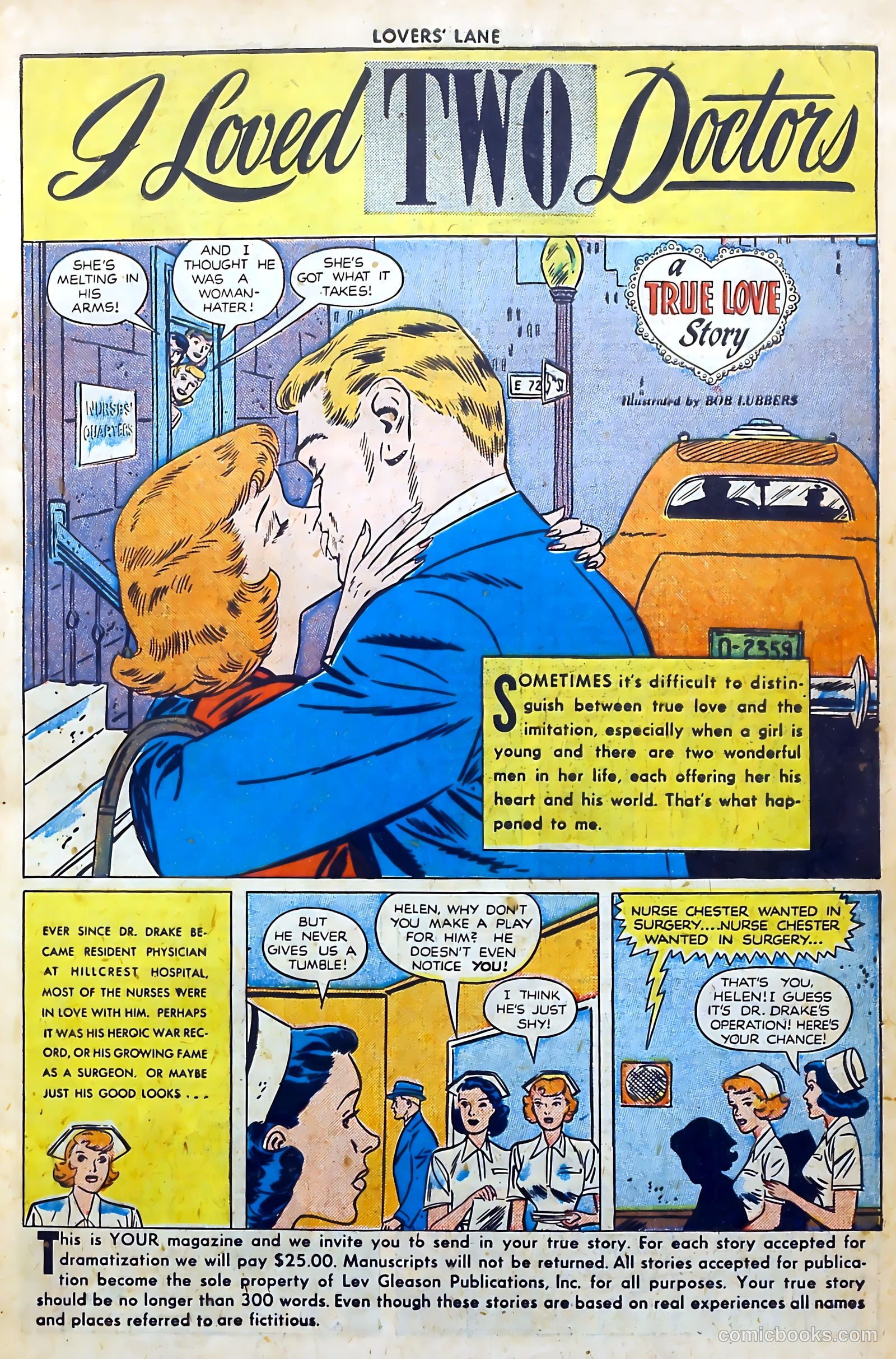 Lovers' Lane #3 (1950) — page 3 of 52