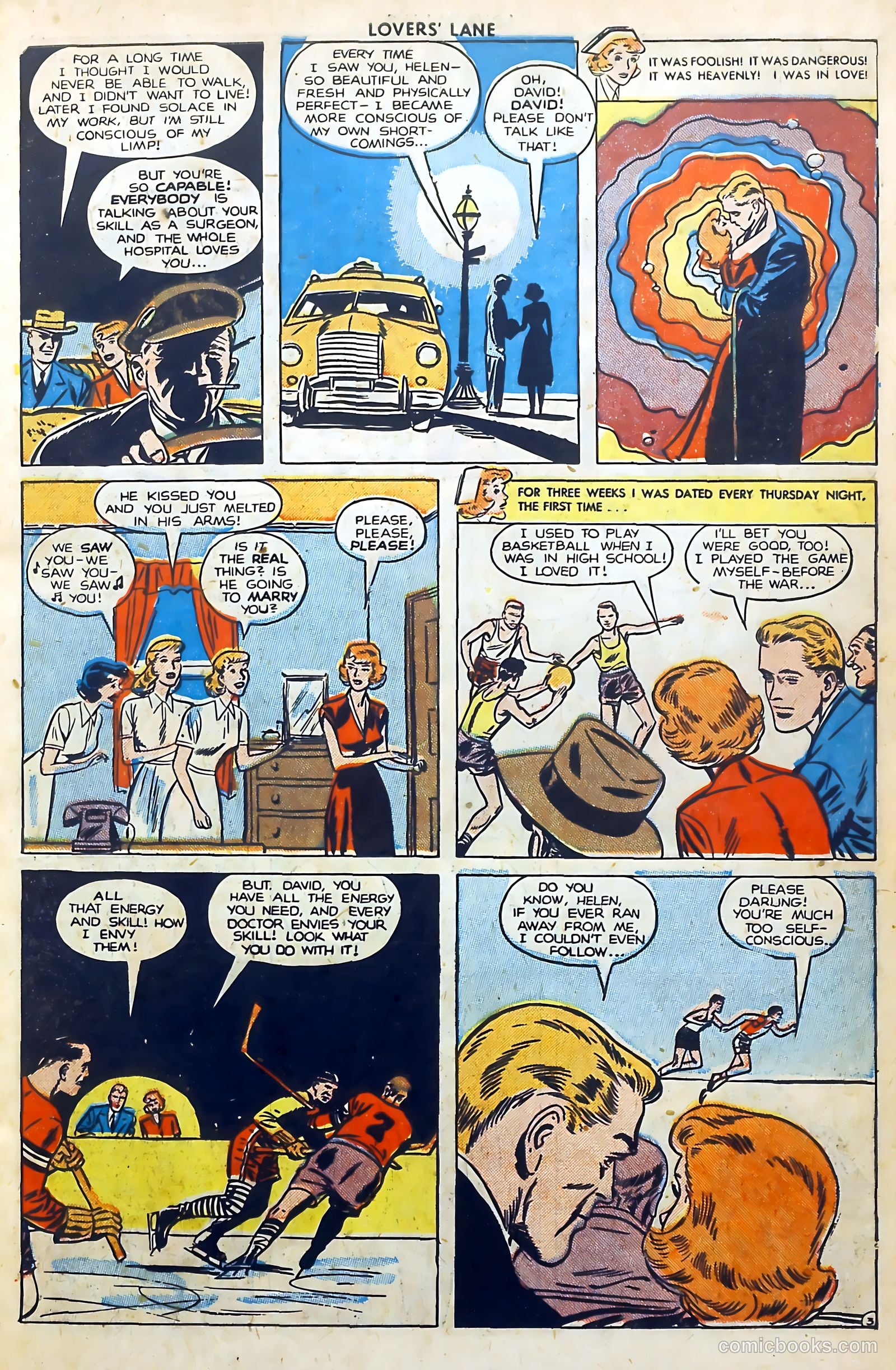 Lovers' Lane #3 (1950) — page 5 of 52