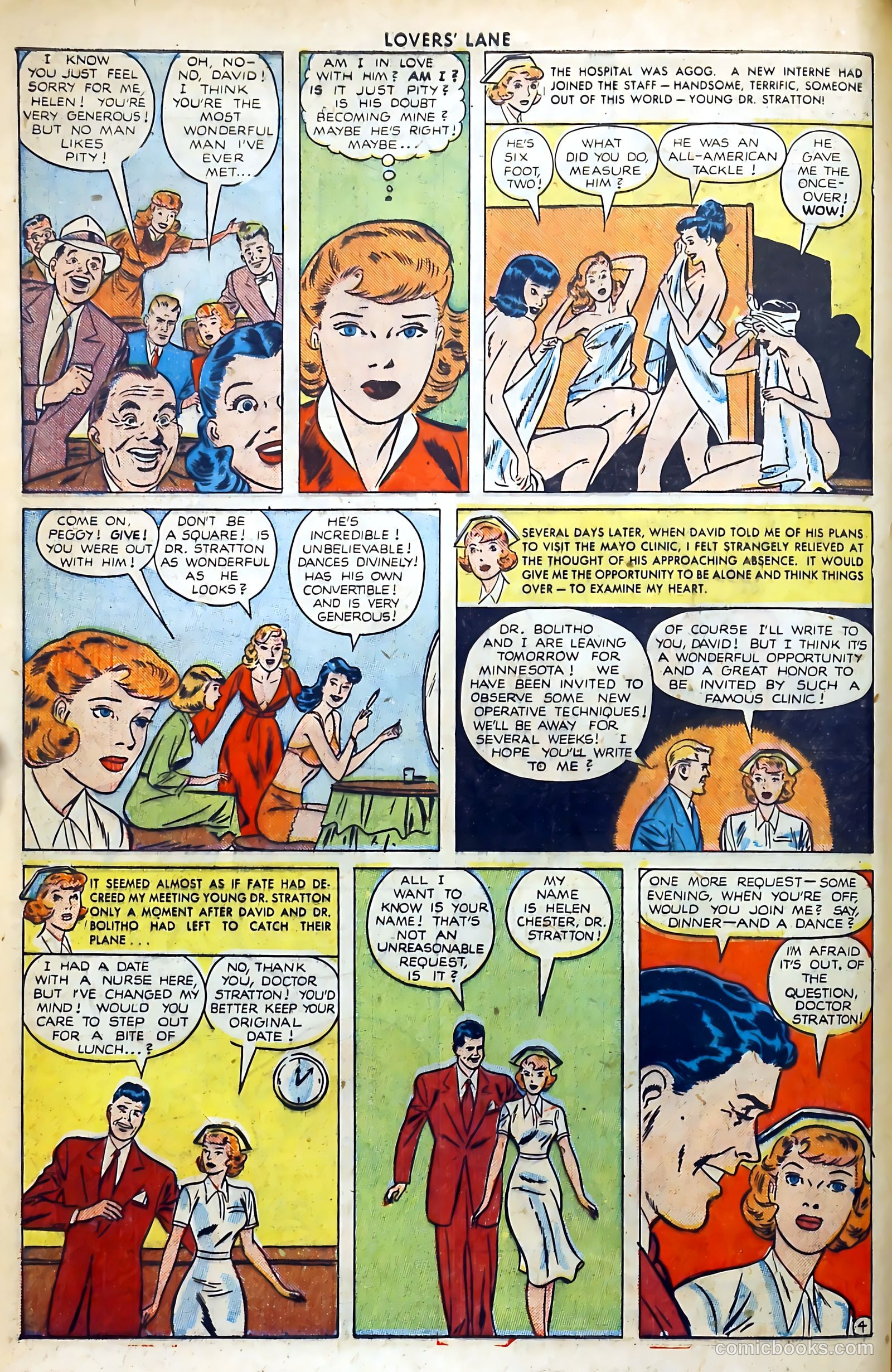 Lovers' Lane #3 (1950) — page 6 of 52
