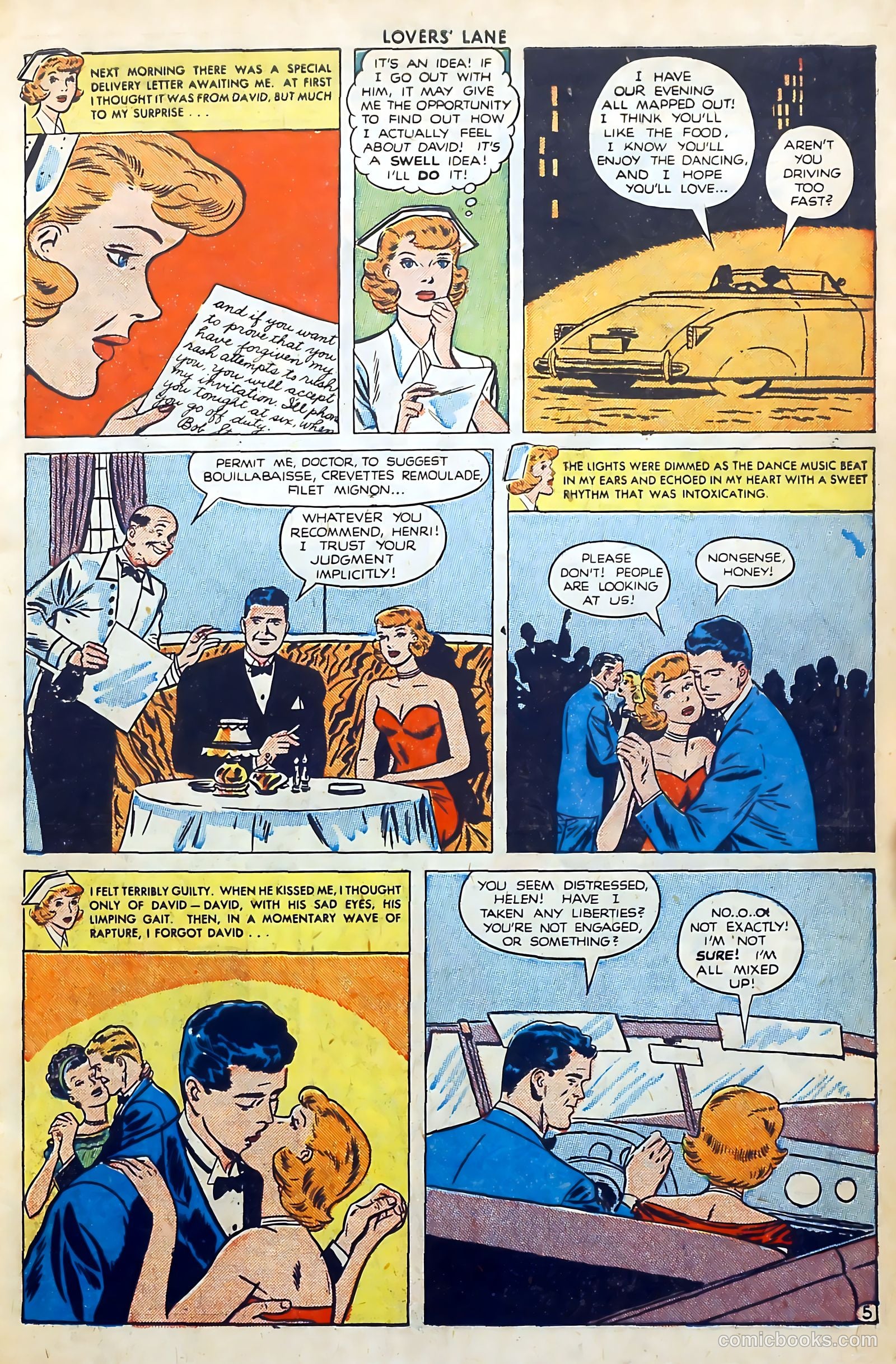 Lovers' Lane #3 (1950) — page 7 of 52