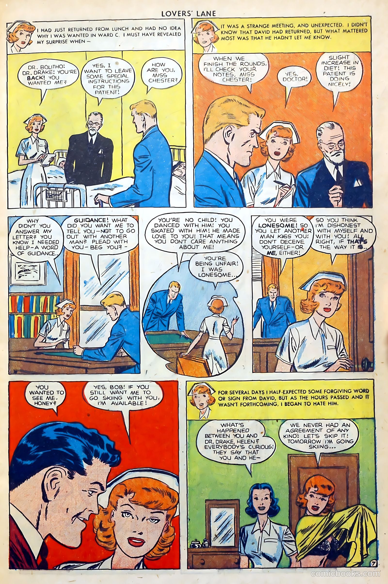 Lovers' Lane #3 (1950) — page 9 of 52