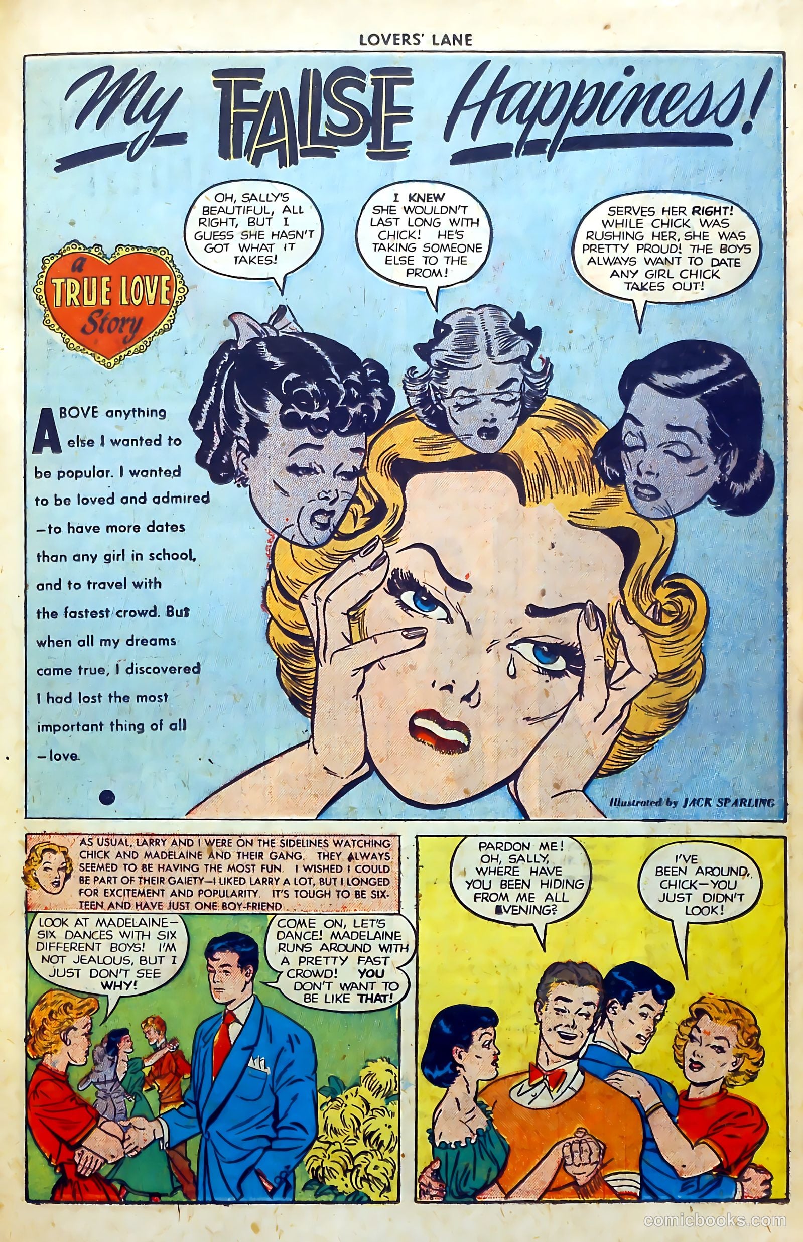Lovers' Lane #3 (1950) — page 15 of 52