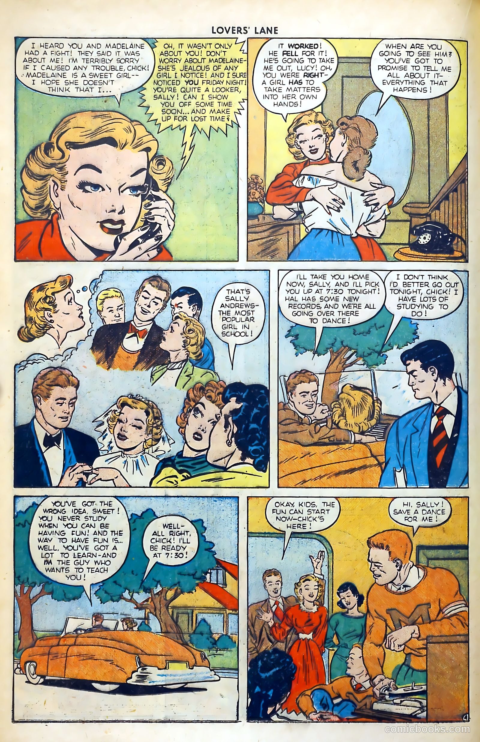 Lovers' Lane #3 (1950) — page 18 of 52