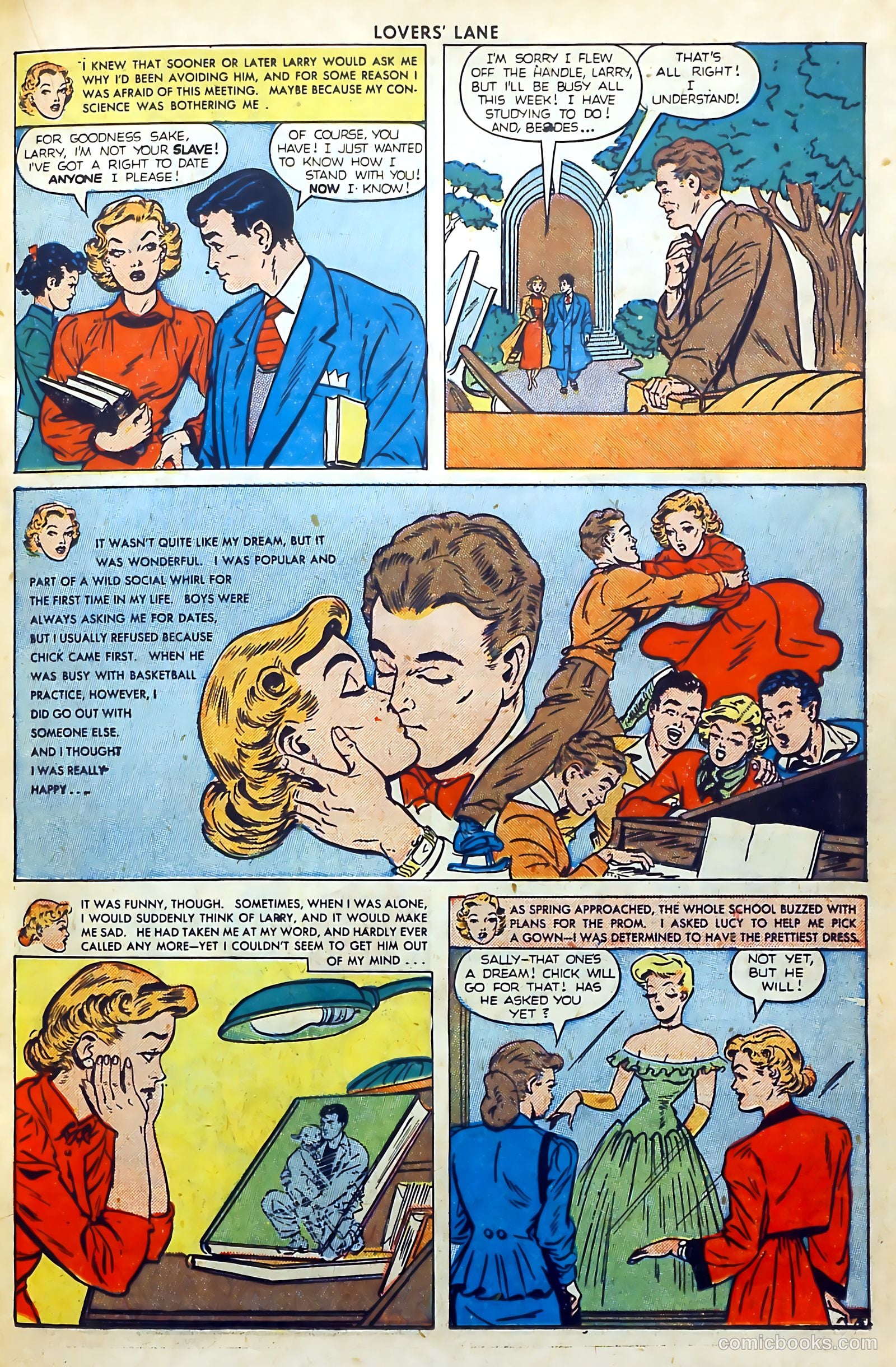 Lovers' Lane #3 (1950) — page 19 of 52